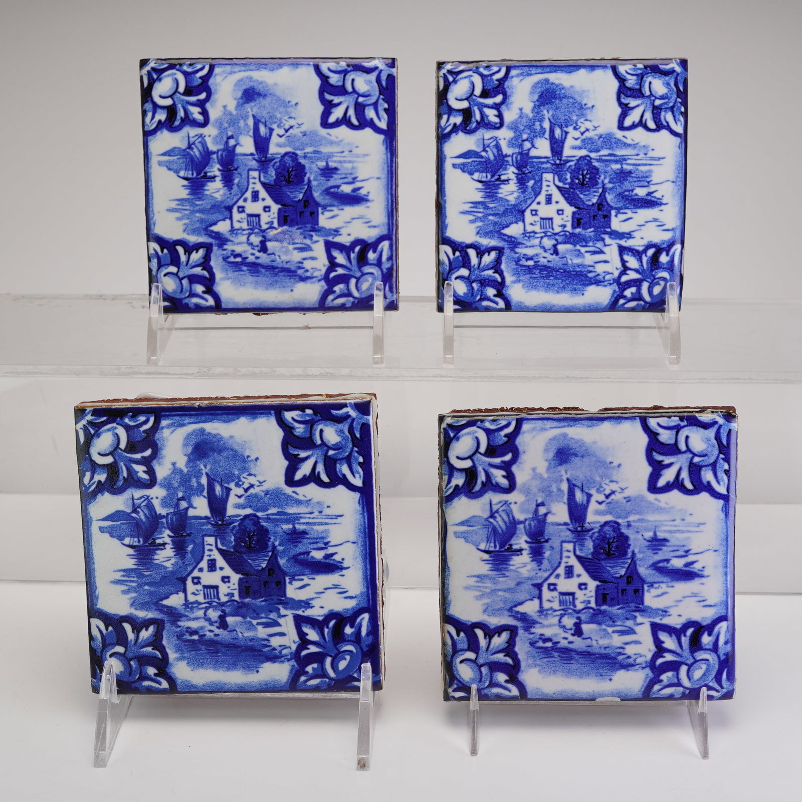 Mosaic Tile Co. Delft-inspired Seaside Cottage Faience Tiles (1 of 3)