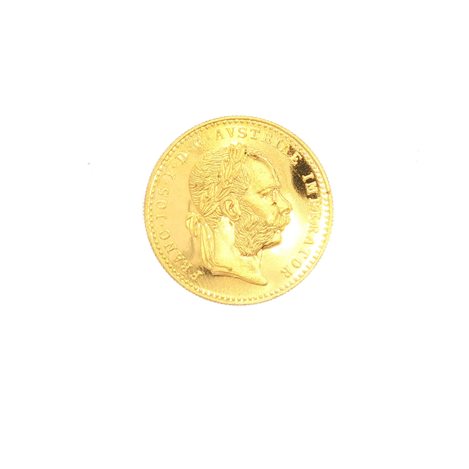 1915 Austria 1 Ducat Frances Joseph I Gold Coin (1 of 3)