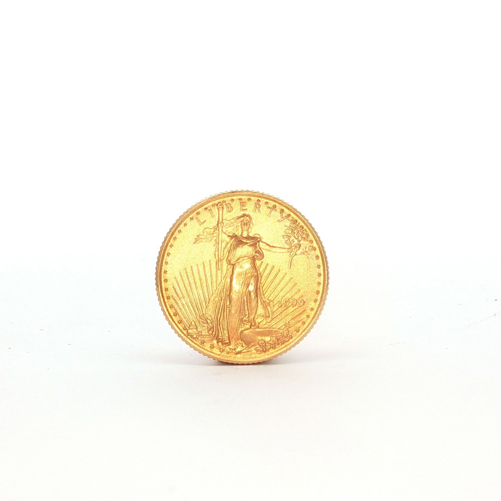 1999 1/10 Fine Gold $5 American Gold Eagle Coin (1 of 3)
