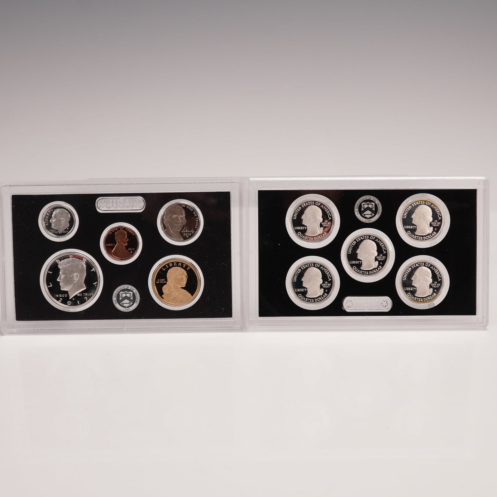 2pc 2017-S United States Mint Silver Proof Set (1 of 3)