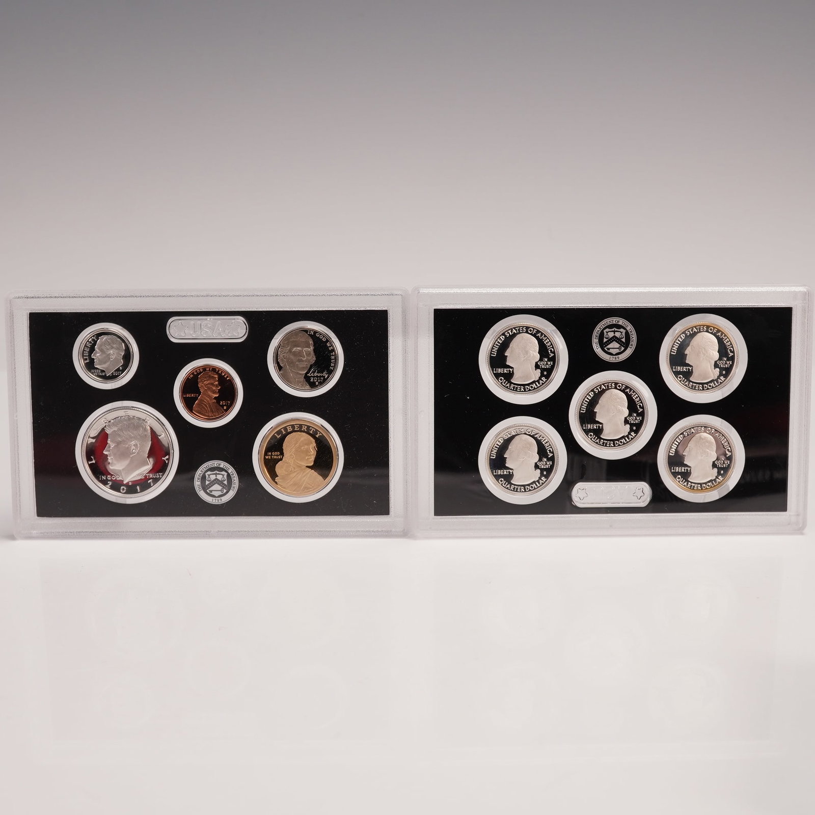 2pc 2017-S United States Mint Silver Proof Set (1 of 3)