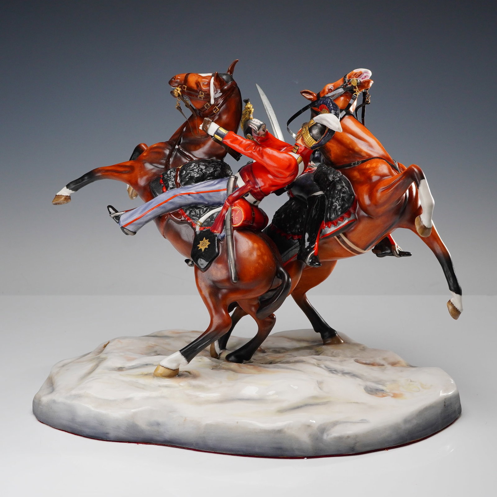 Michael Sutty Tableau Figurine, Capt. Kelly 1st Life Guards (1 of 5)