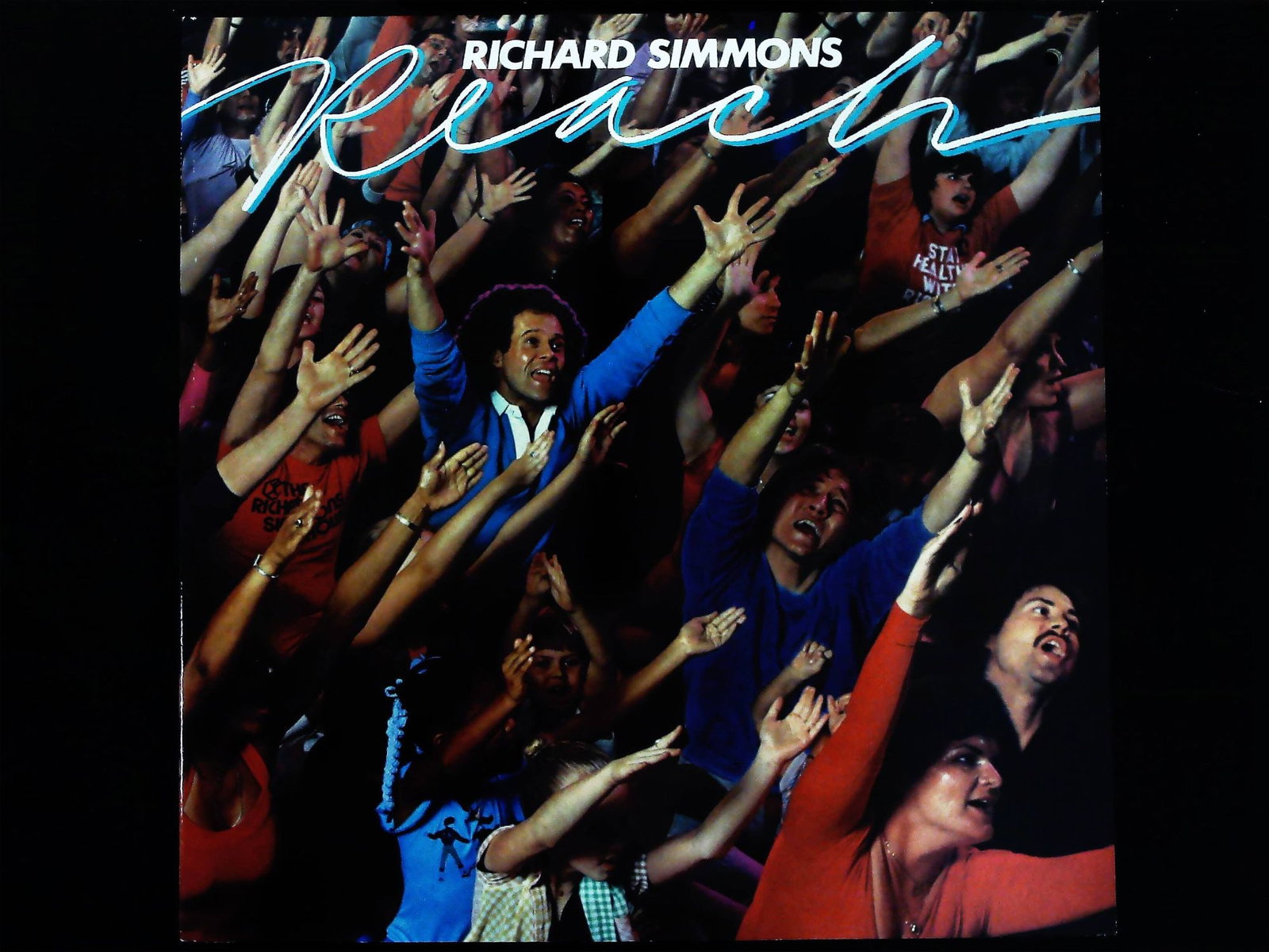 Richard Simmons. Reach. Elektra/Asylum Records, 1982. Original LP Release (1 of 3)