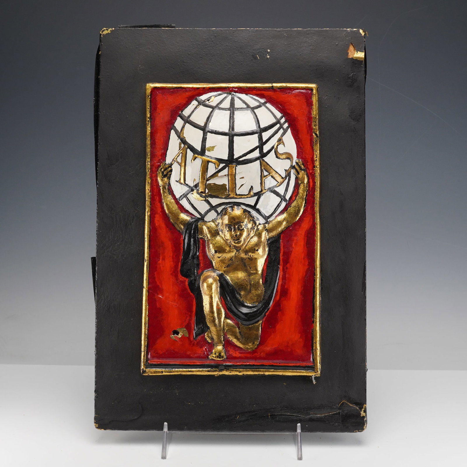 Atlas Assurance Company by E. V. Jackson Reproduction Fire Mark Plaque (1 of 3)