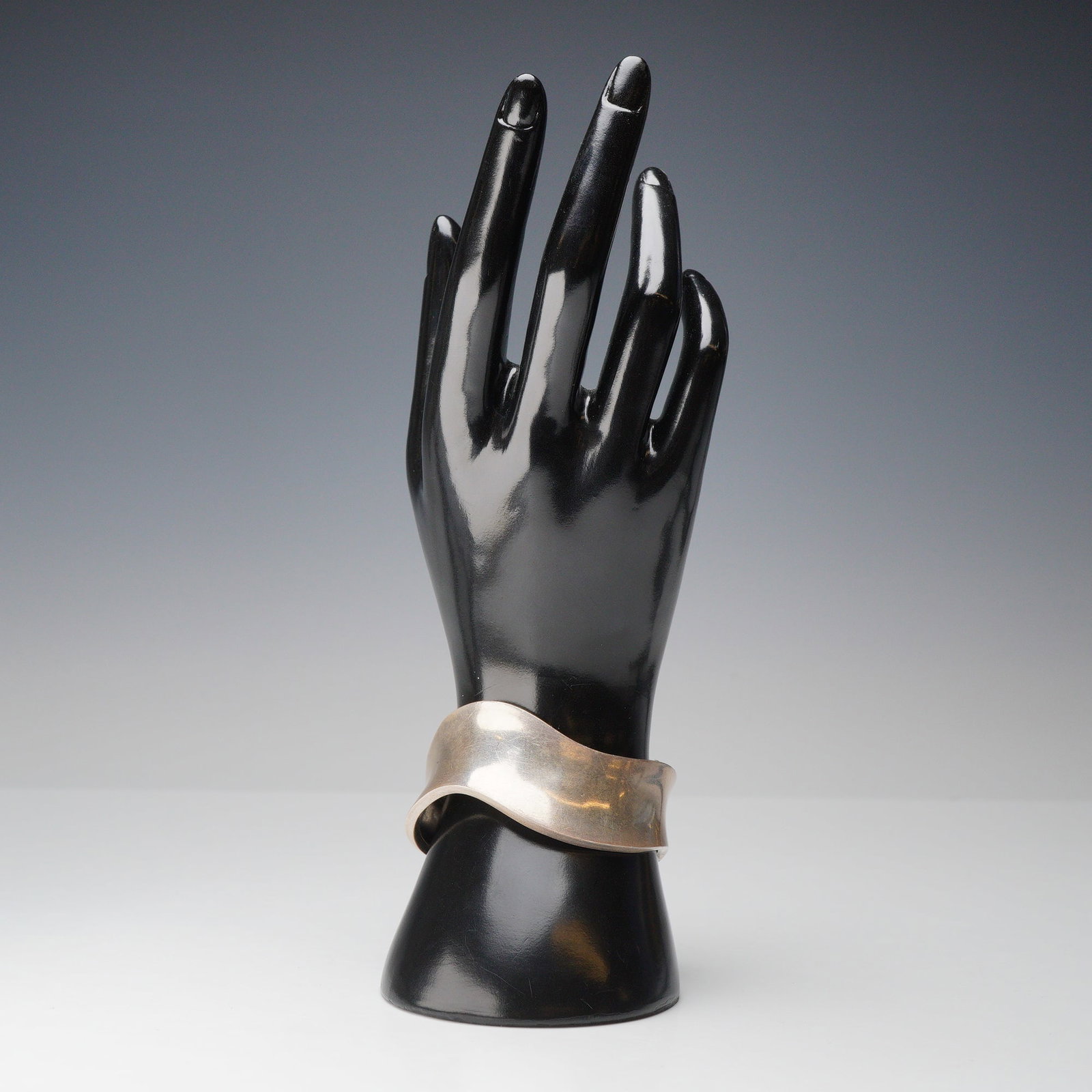 Taxco Mexican 950 Sterling Silver Alicia Cuff Bracelet (1 of 5)