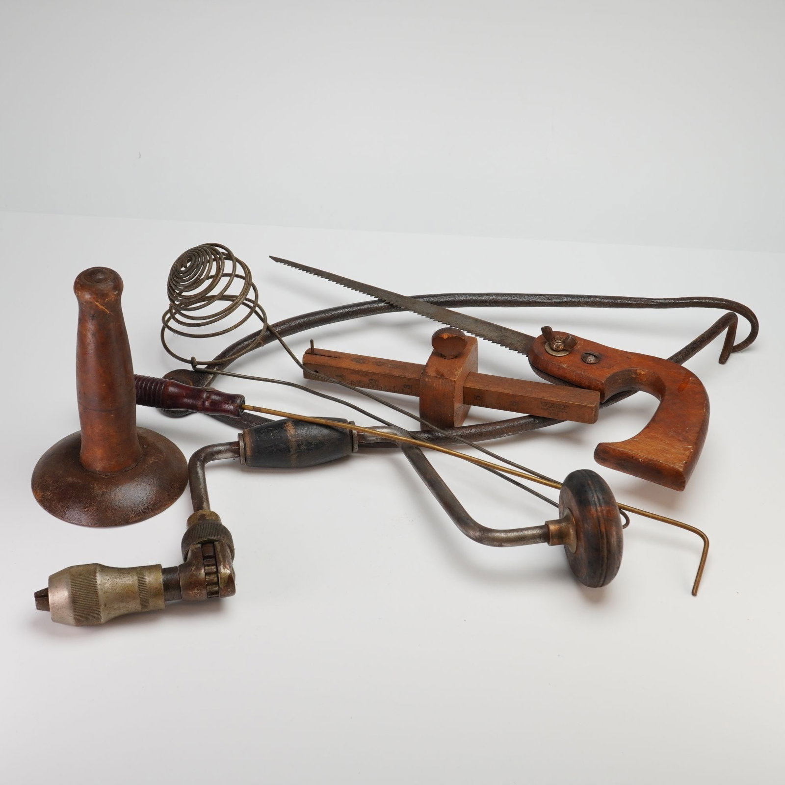 Winchester and Assorted Vintage Woodworking and Maintenance Tools, Early 20th Century (1 of 4)