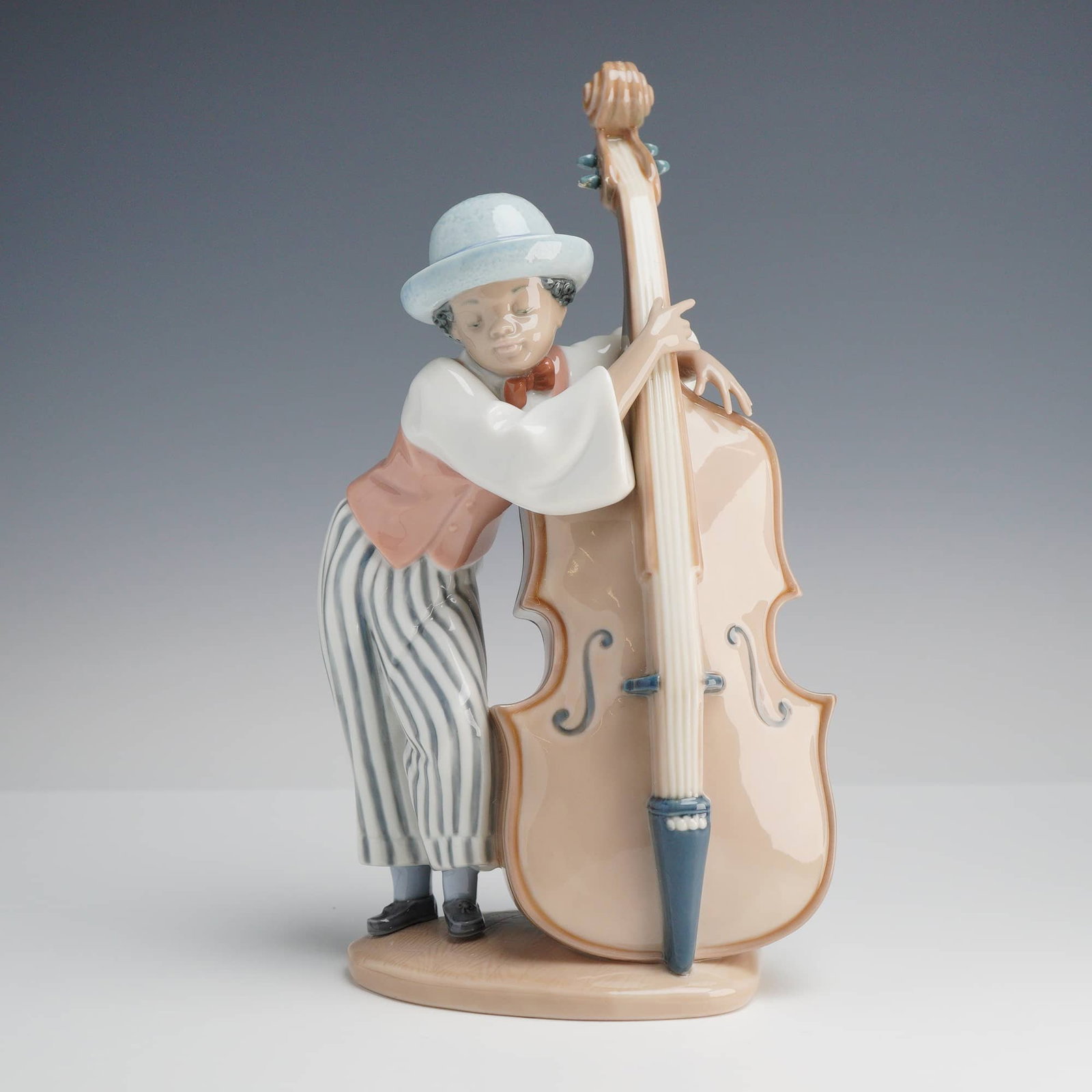 Lladró Jazz Bass Figurine, Black Legacy Collection #5834 (1 of 3)