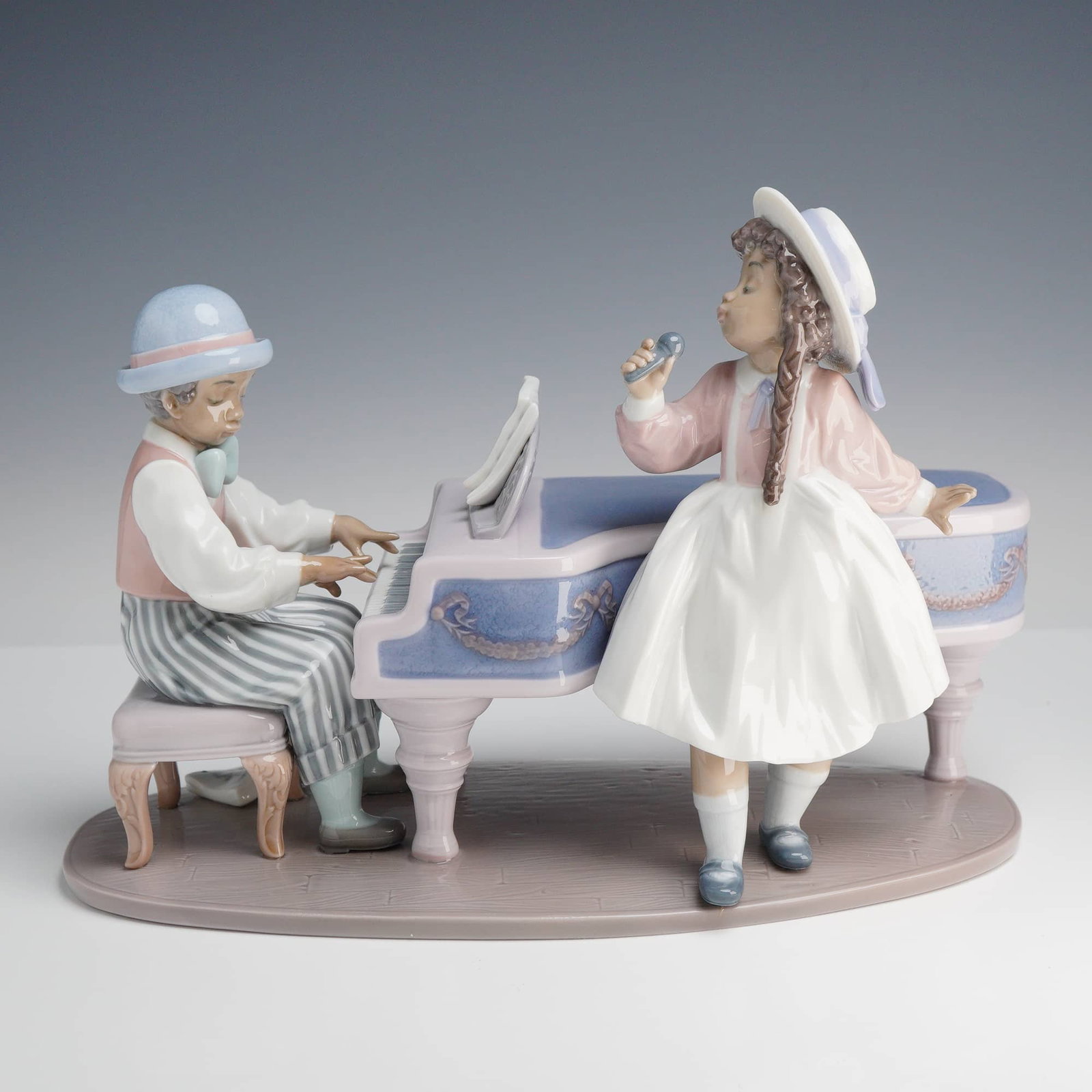 Lladró Jazz Duo Porcelain Tableau, Model 5930 (1 of 3)
