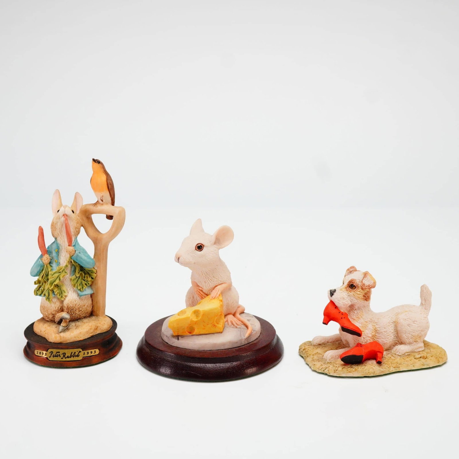 Border Fine Arts Peter Rabbit, Mouse First Friends, and Seeing Red Figurines, 4.5" (1 of 3)