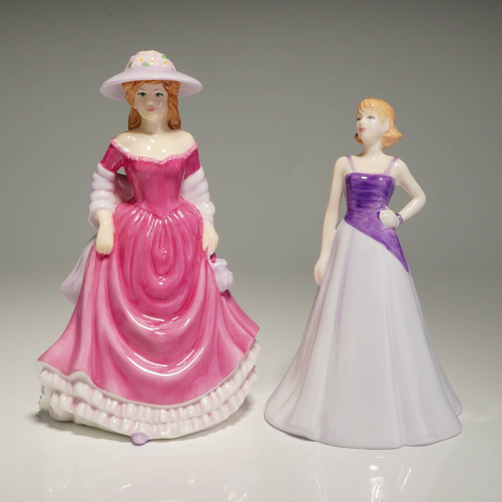 2pc Royal Doulton Figurines, Free Spirit HN4609 and Summer Breeze HN4587 (1 of 3)