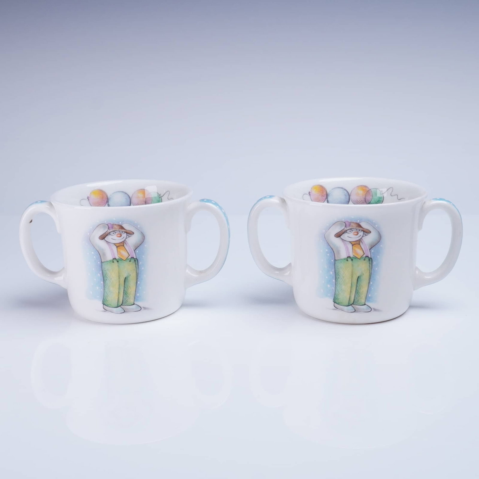 2pc Royal Doulton The Snowman Gift Collection Double-Handled Mugs (1 of 3)