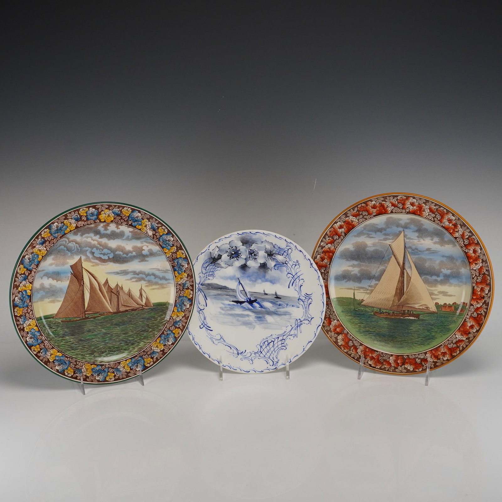 3pc Wedgwood Nautical Themed Art Plates (1 of 5)