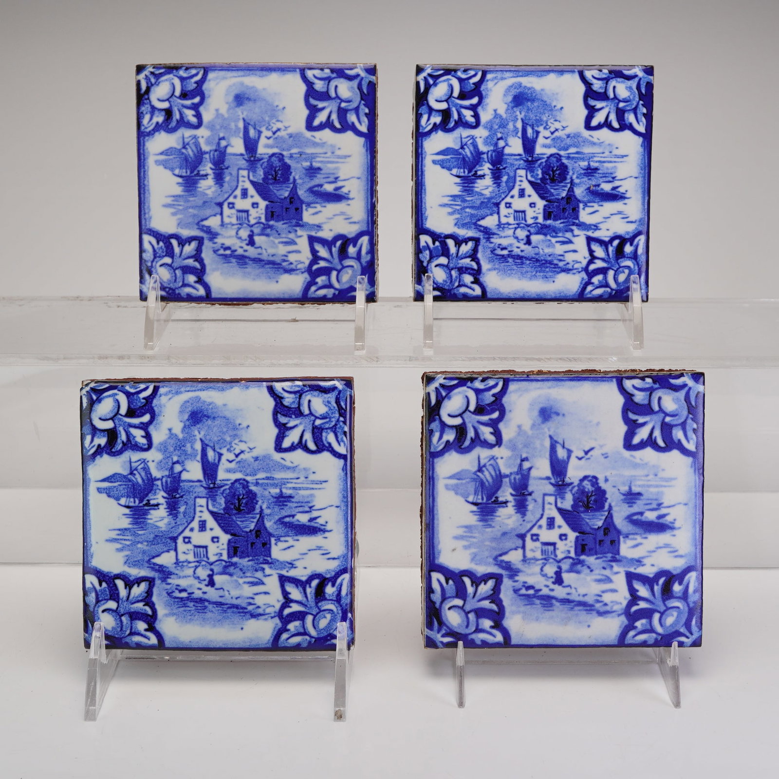Mosaic Tile Co. Delft-inspired Faience Seaside Cottage Tiles (1 of 3)