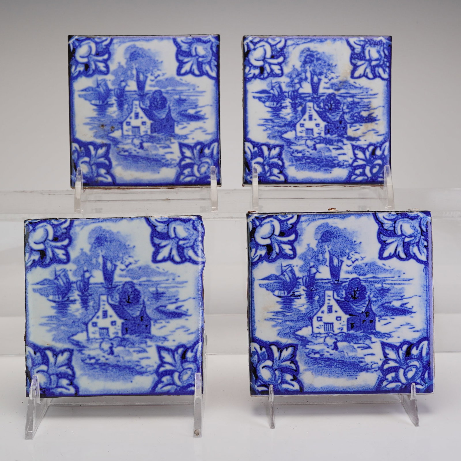 Mosaic Tile Co. Delft-inspired Seaside Cottage Faience Tiles (1 of 3)