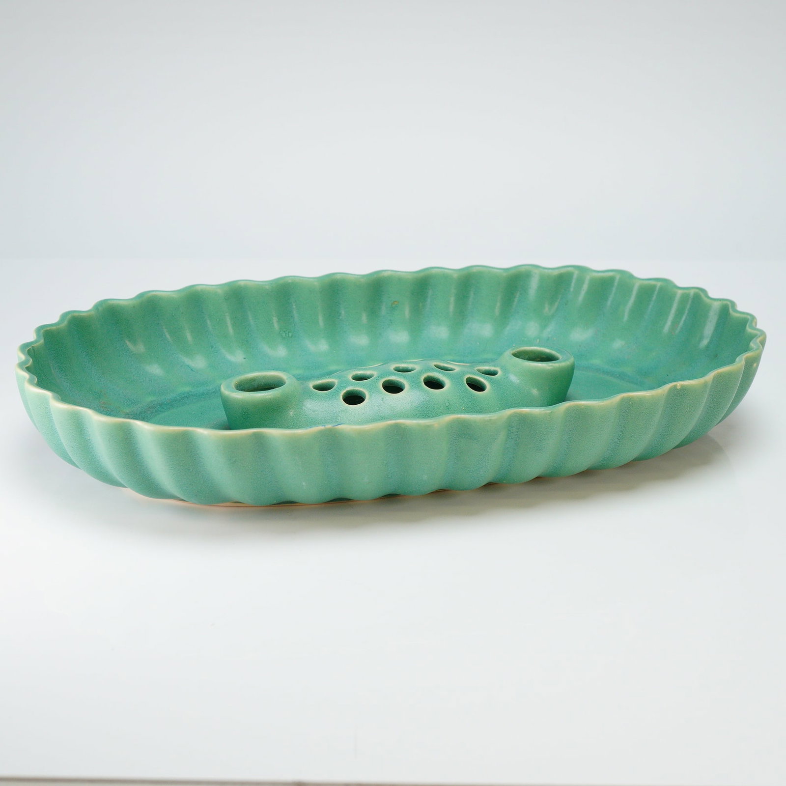 Bush McCoy Candleholder Flower Frog Planter (1 of 4)