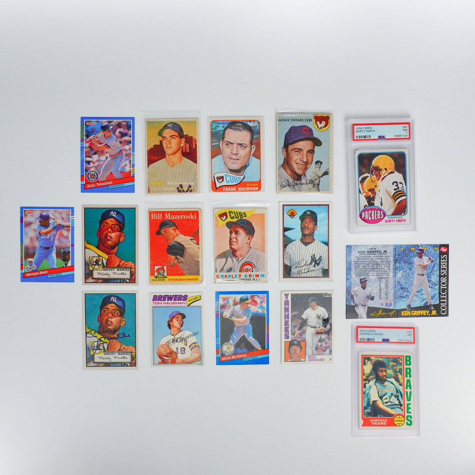 16pc Collectible Sports Cards Including Baseball, Basketball, and Football (1 of 4)