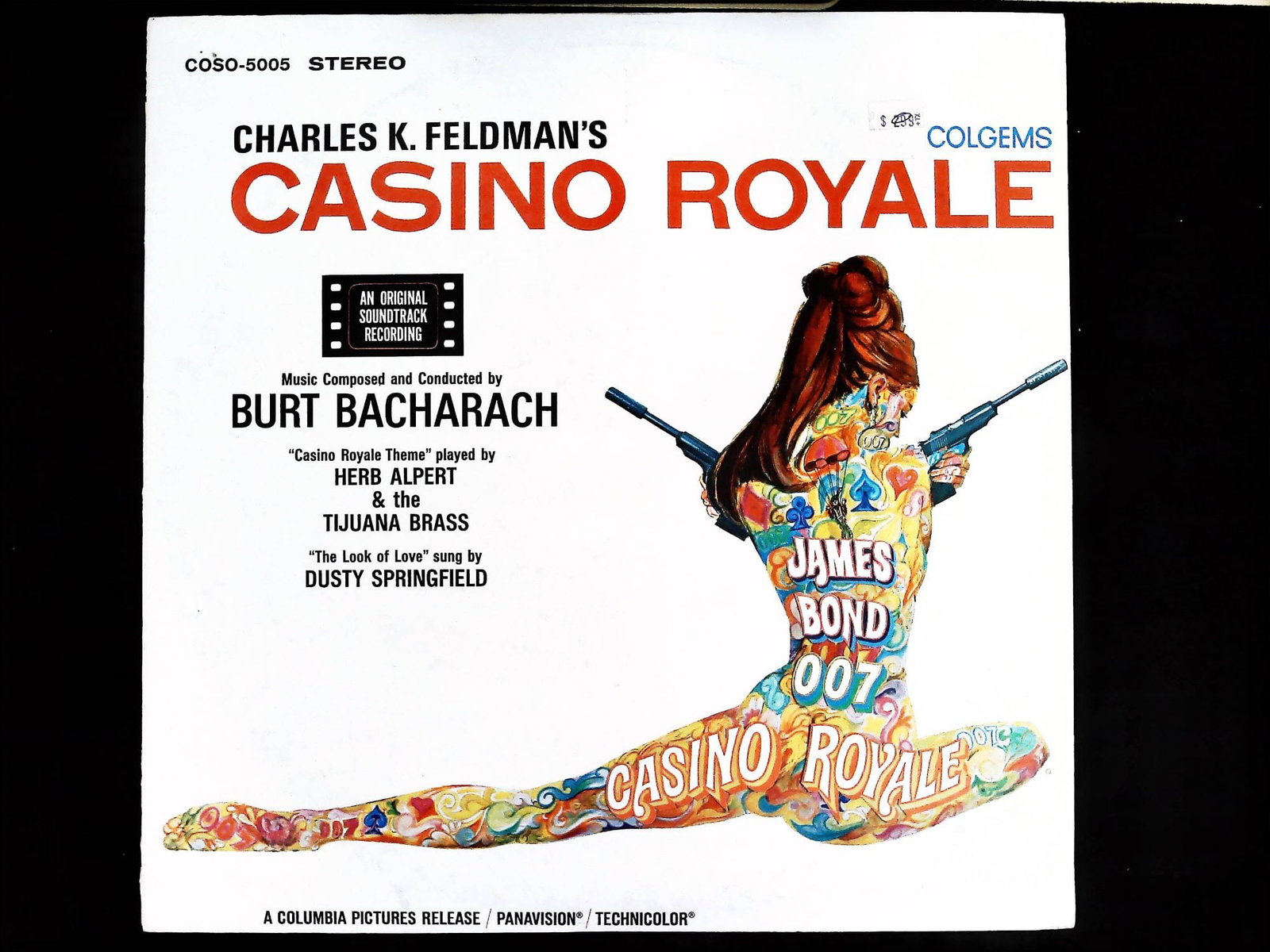 Burt Bacharach Casino Royale Original Motion Picture Soundtrack Vinyl LP (1 of 3)