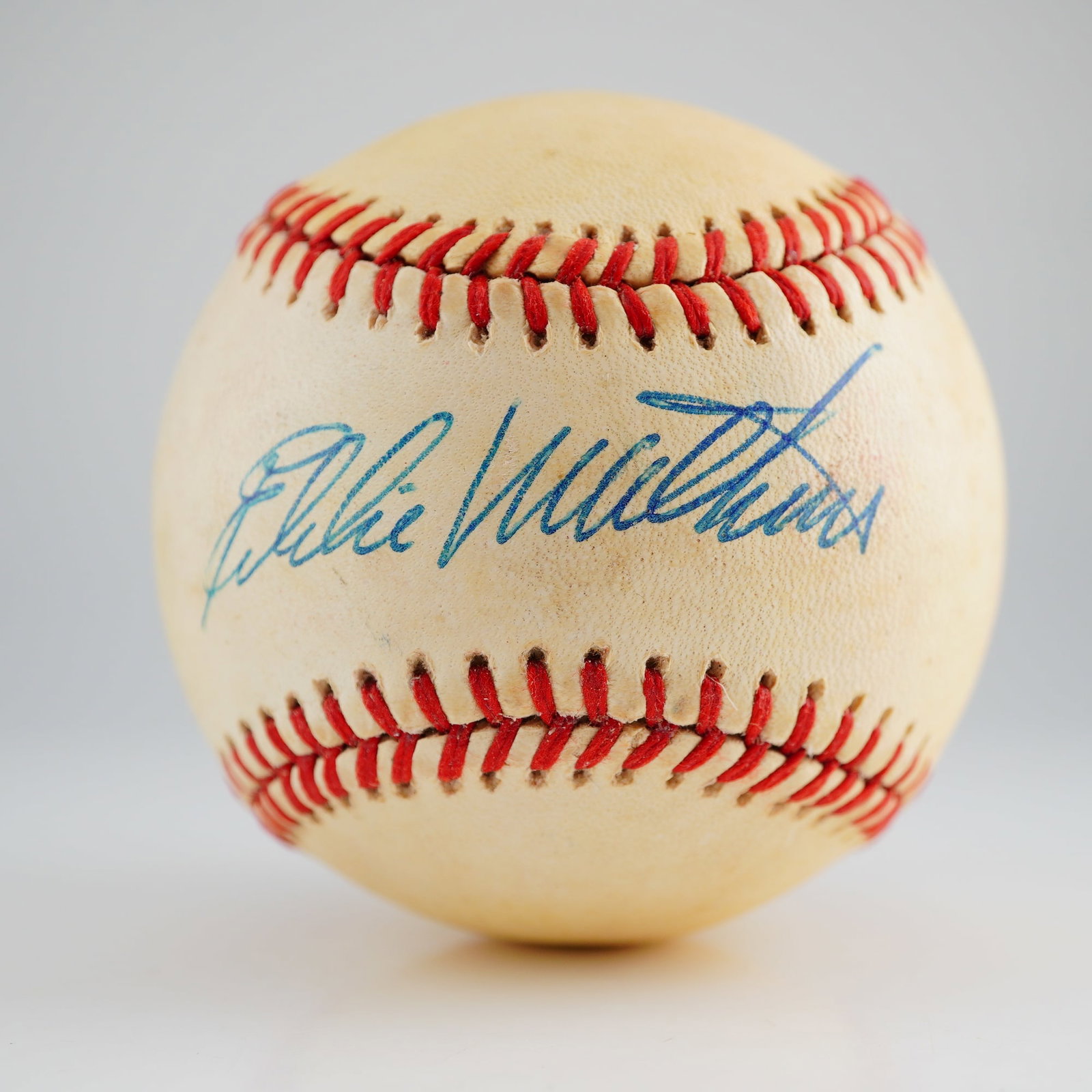 Eddie Mathews Signed Rawlings Official National League Baseball - PSA Authenticated (1 of 3)