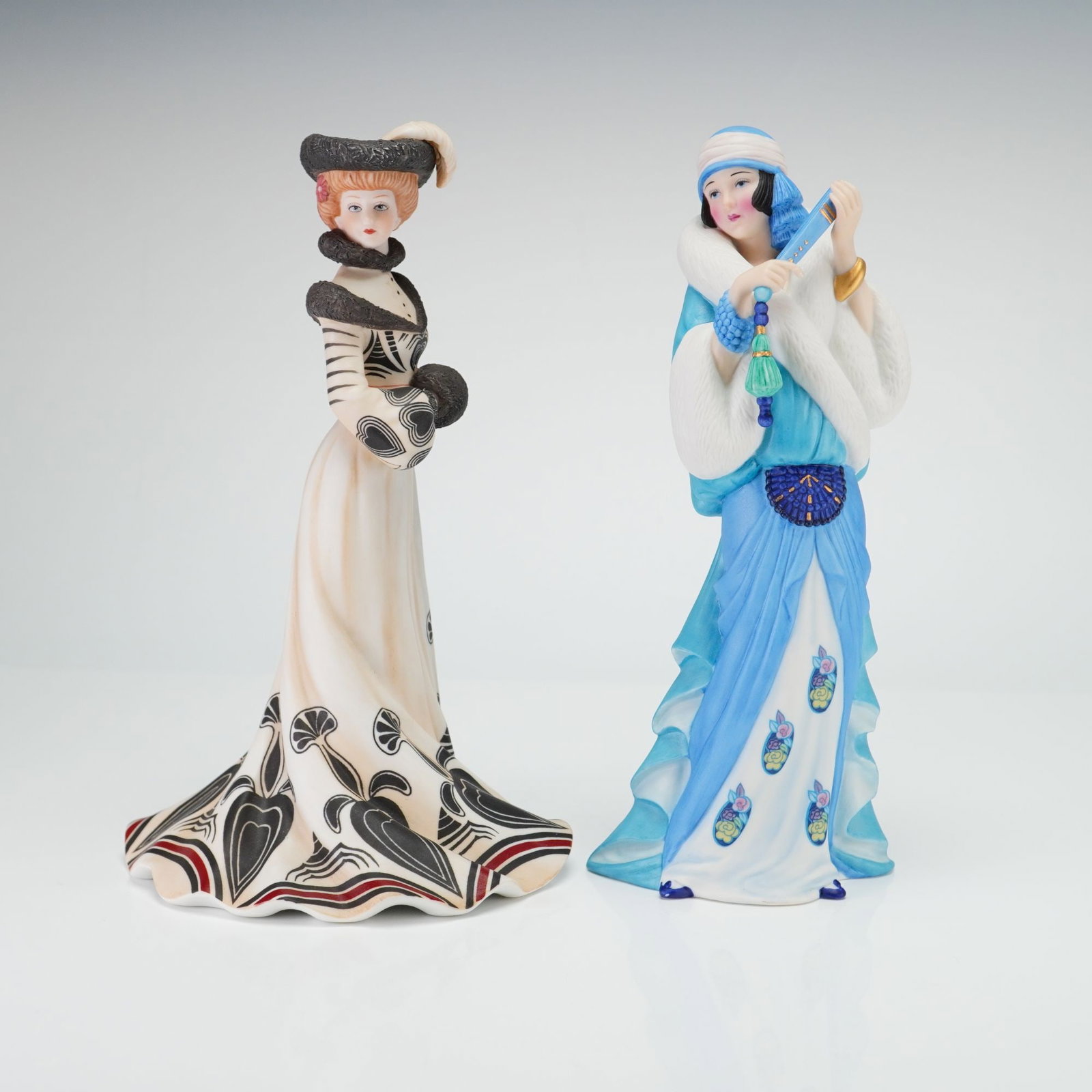 2pc Lenox Figurines, Tea At The Ritz and Rhapsody In Blue (1 of 3)