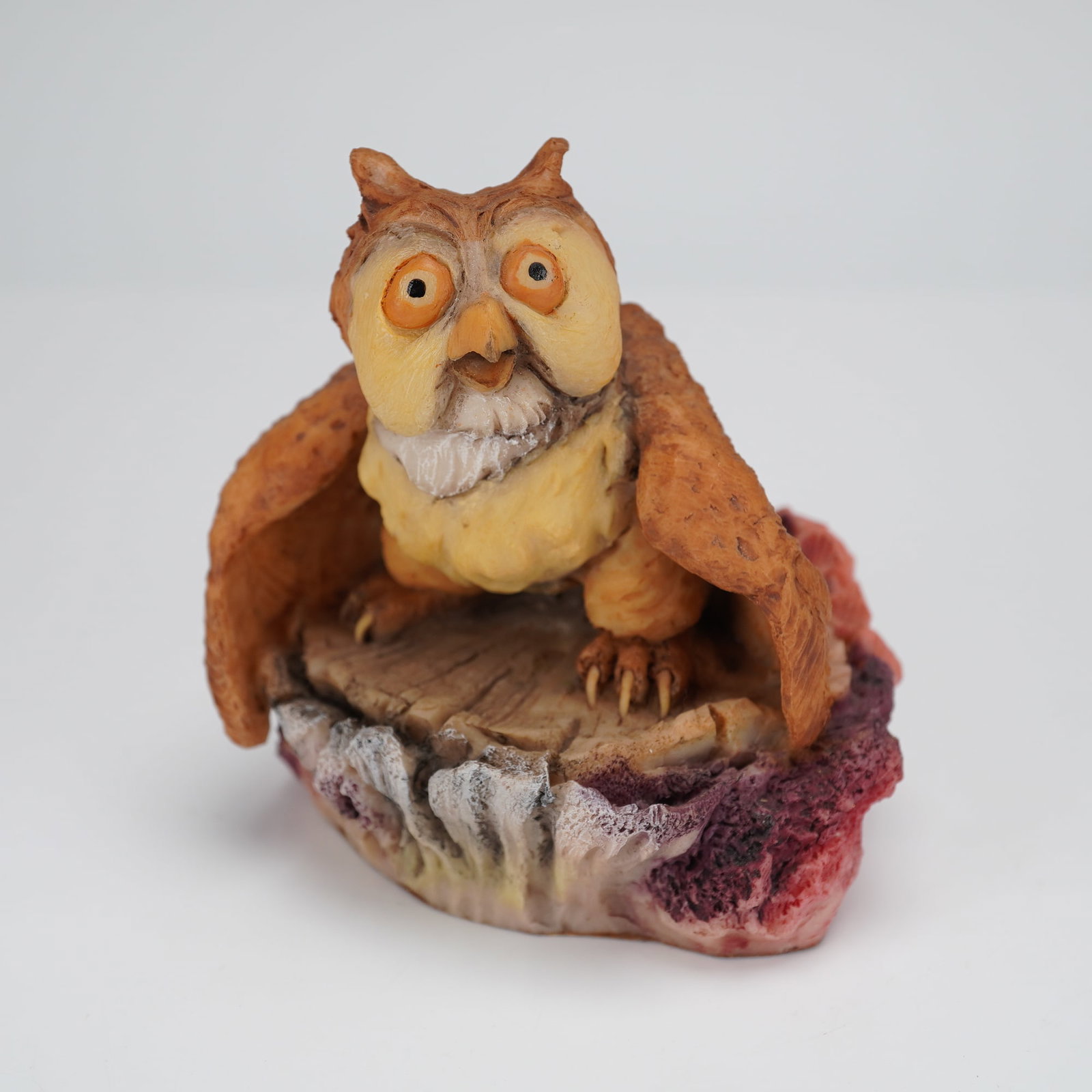 Arden Sculptures Anthropomorphic Owl Figurine Christopher Holt (1 of 3)
