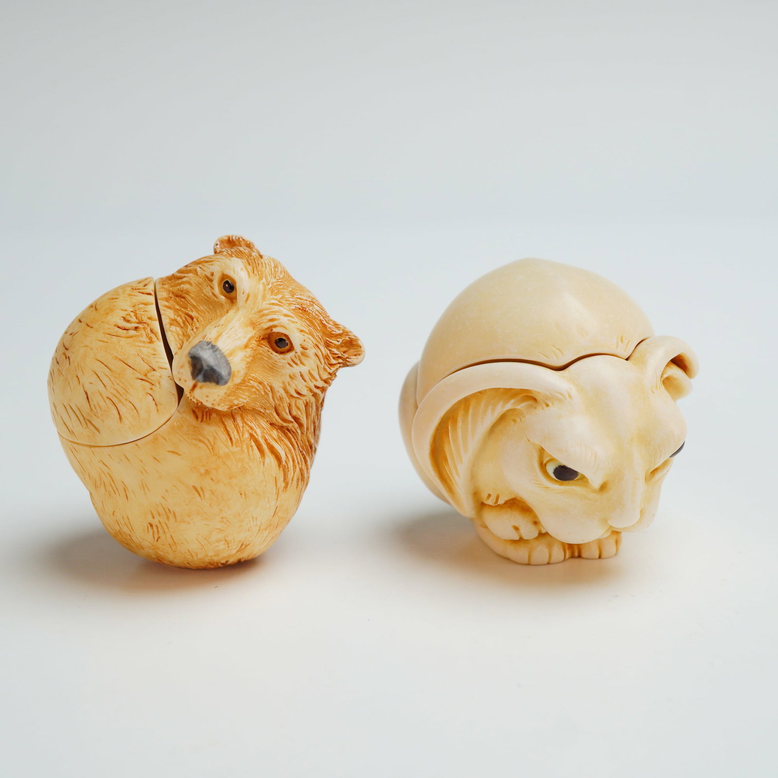 2pc Harmony Kingdom Roly Poly Box Figurines, Candy & Fergie (1 of 4)