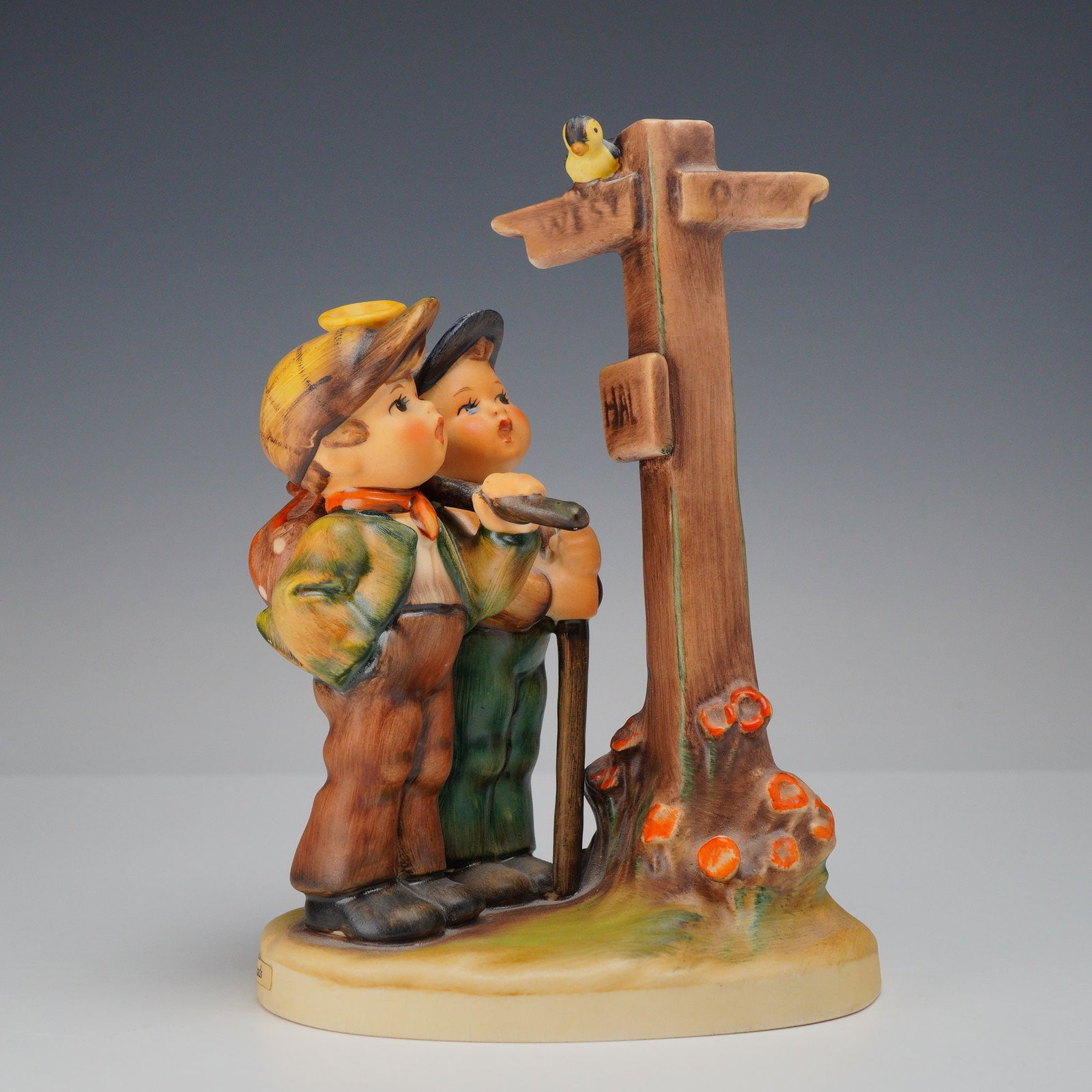 Goebel M.I. Hummel Figurine, Crossroads (1 of 3)