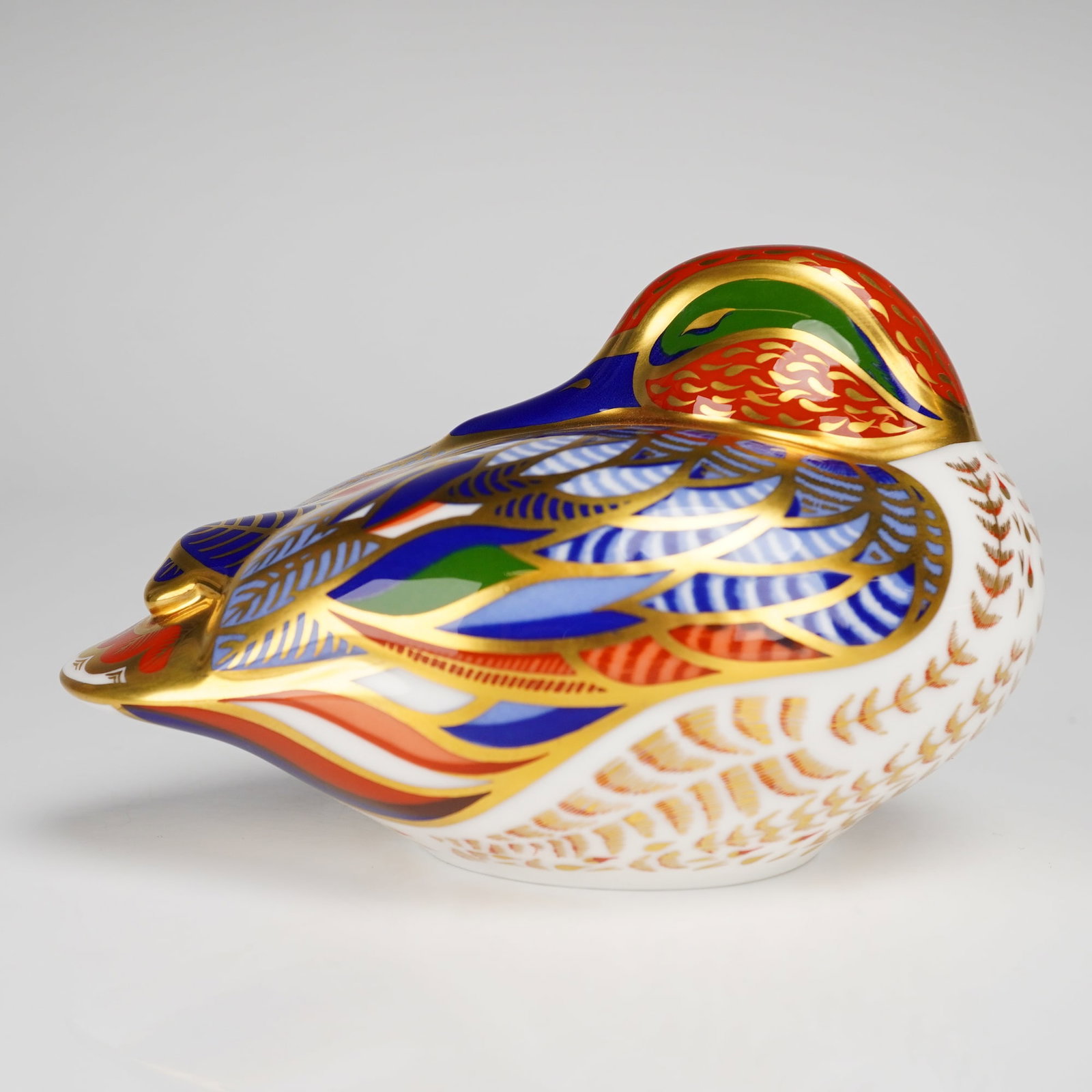 Royal Crown Derby Paperweight, Teal 21st Anniversary Edition (1 of 4)