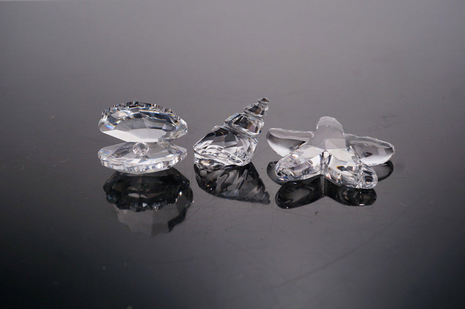 Swarovski Silver Crystal South Sea Collection, Three Figurines (1 of 3)