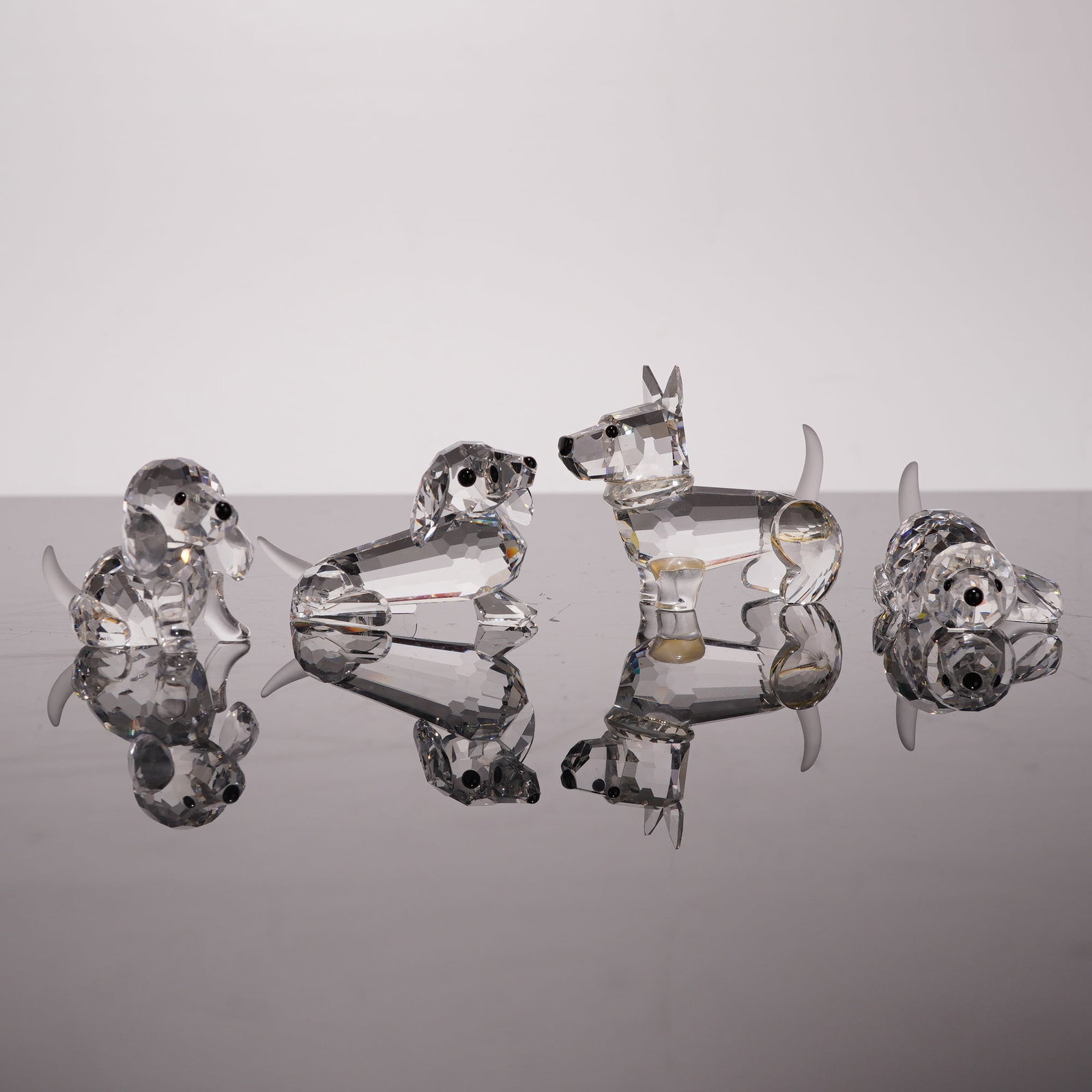 Swarovski Dog Figurines, Pet's Corner Collection, Various Sizes (1 of 4)