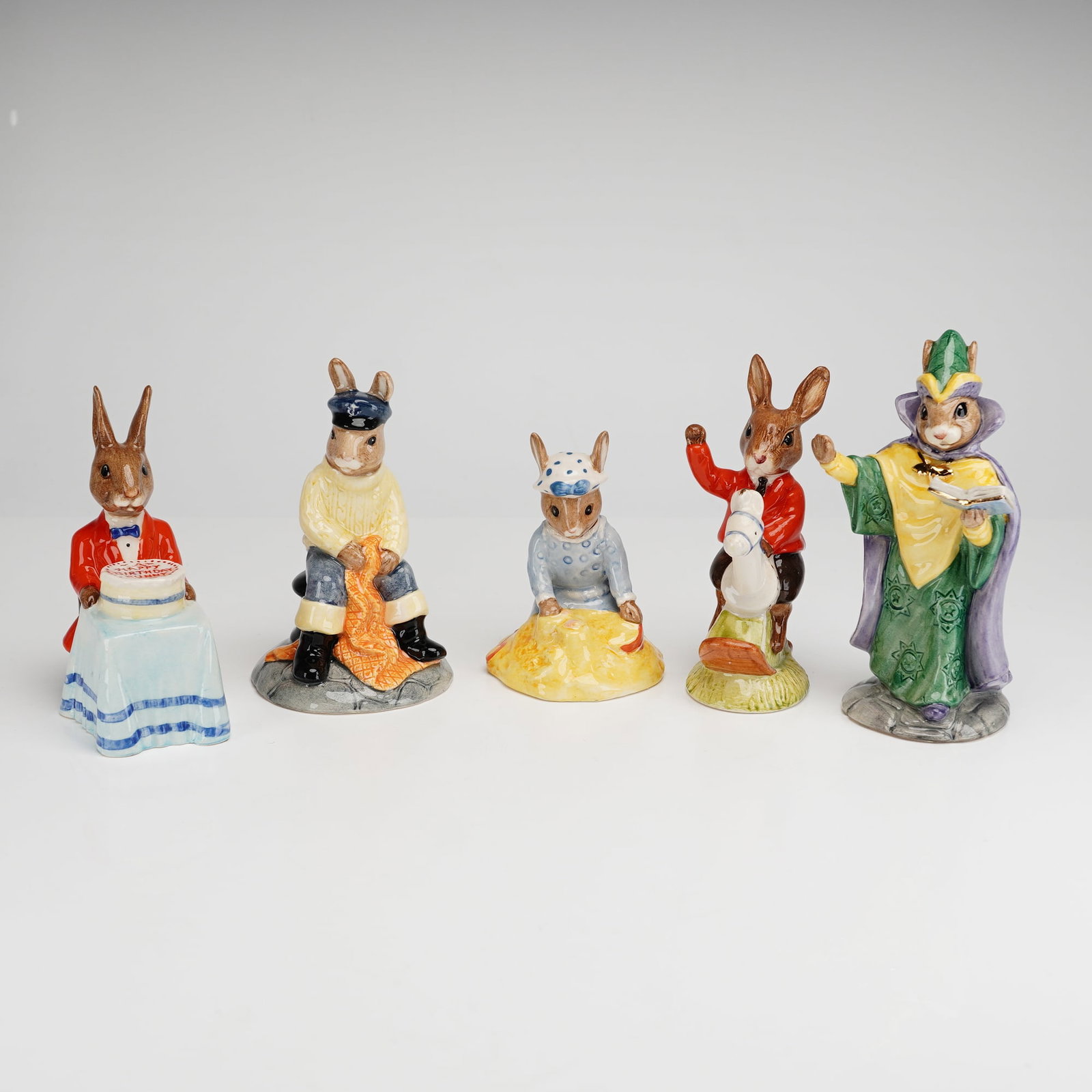 5pc Royal Doulton Bunnykins Figurines (1 of 3)