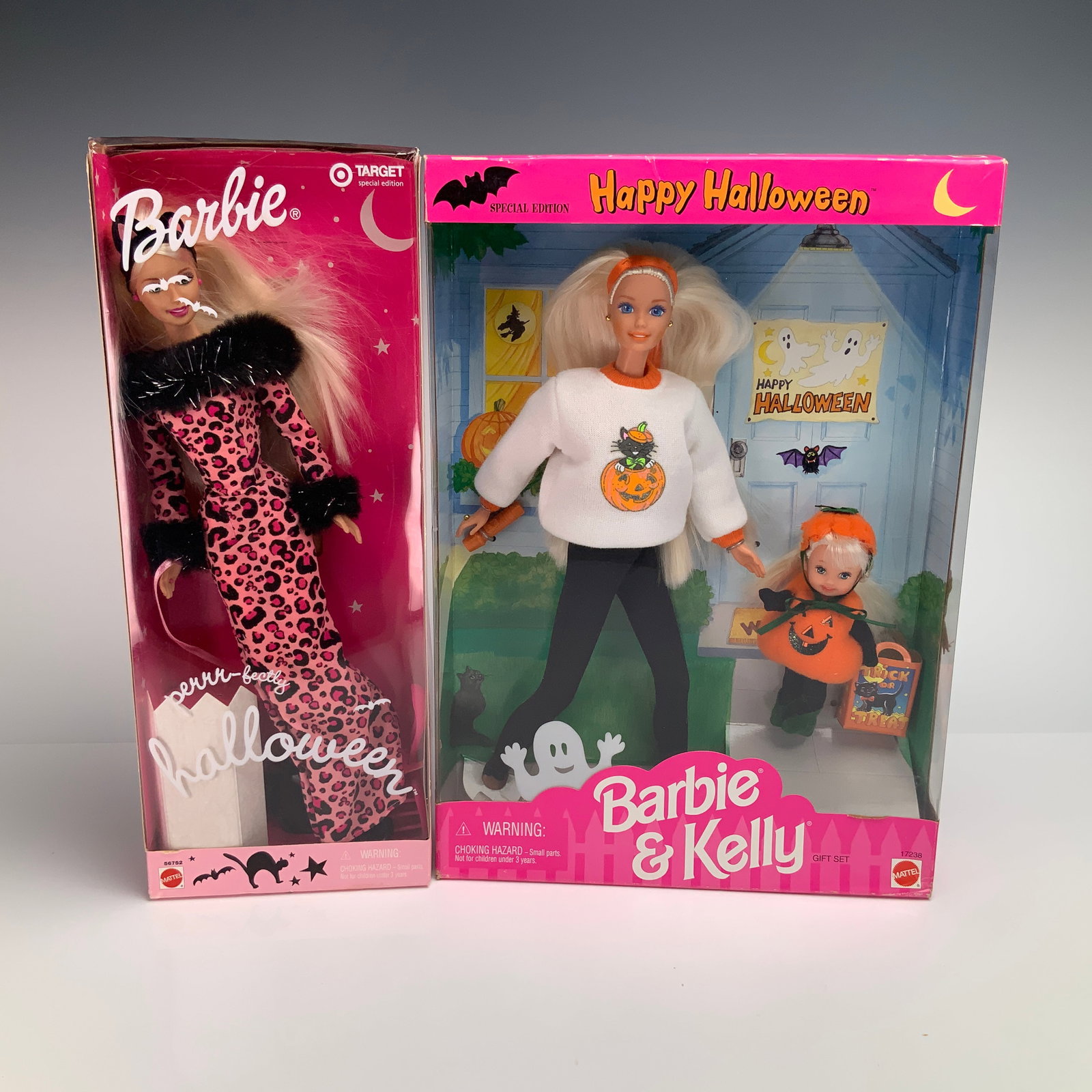 Two Mattel Special Edition Halloween Barbie and Kelly Doll Sets (1 of 3)