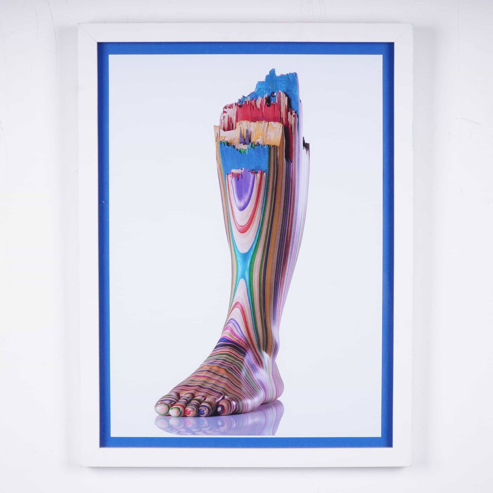 Haroshi, 'Screaming My Foot', Digital Giclée Print, Edition of 100 (1 of 7)