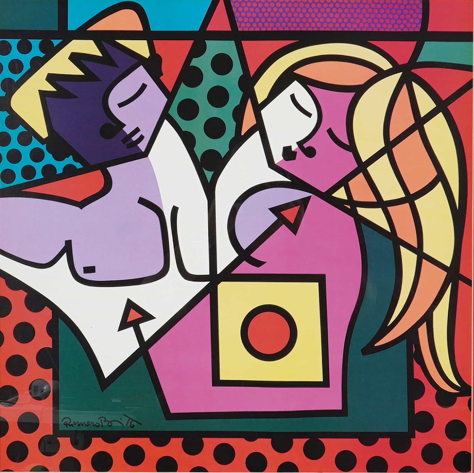 Romero Britto (Brazilian-American b. 1963) Digital Print on Paper (1 of 5)