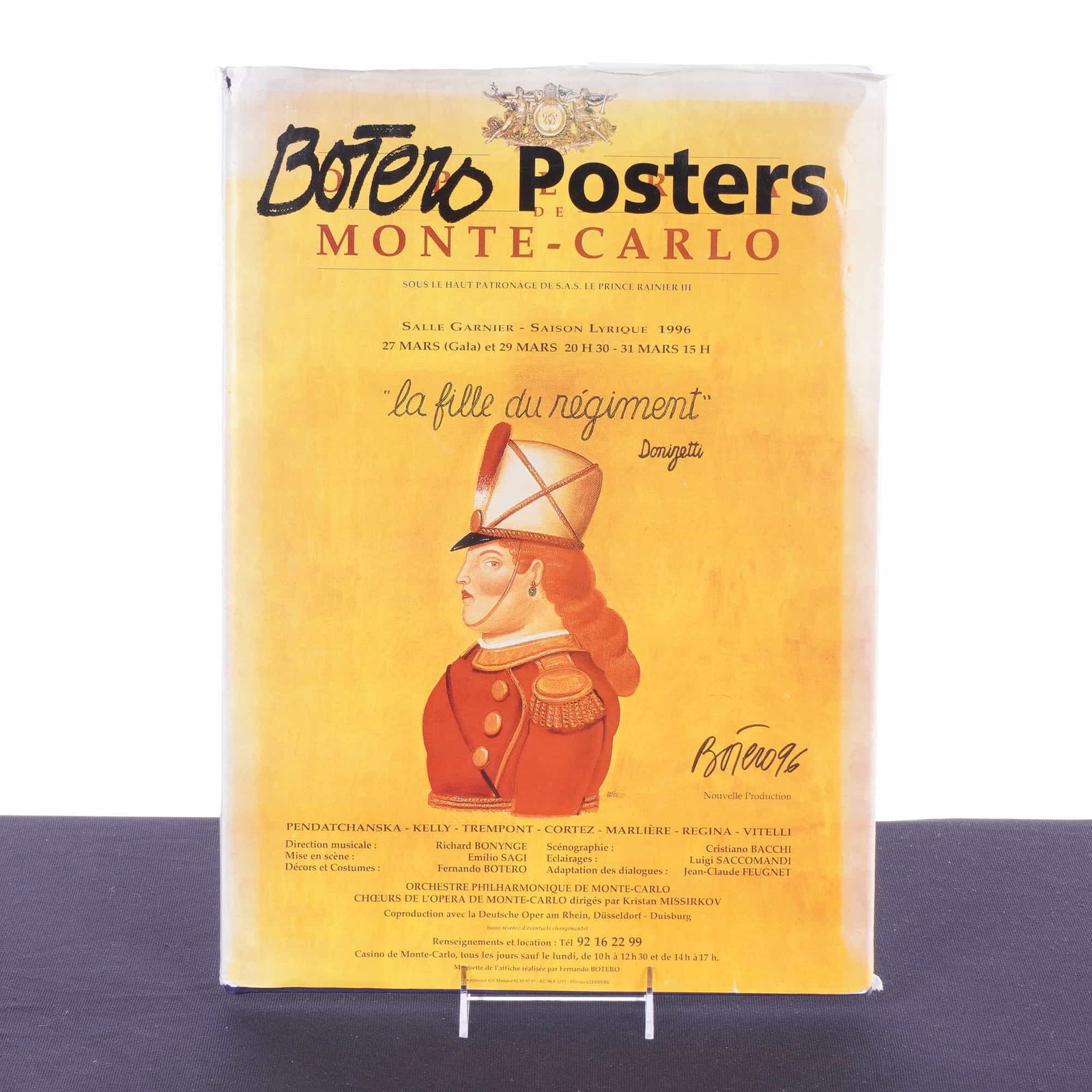 Hardcover Folio Exhibition Book, Fernando Botero Posters de Monte-Carlo (1 of 4)