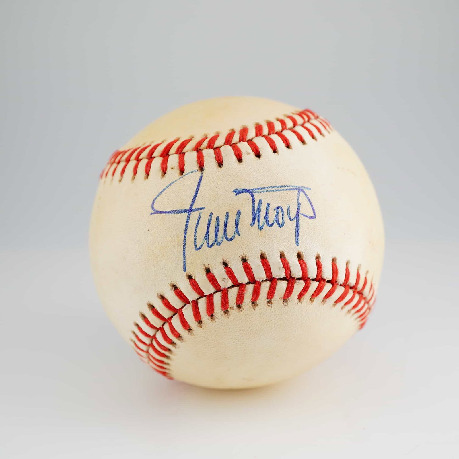 Willie Mays Autographed Rawlings Official National League Baseball PSA/DNA Authenticated (1 of 3)
