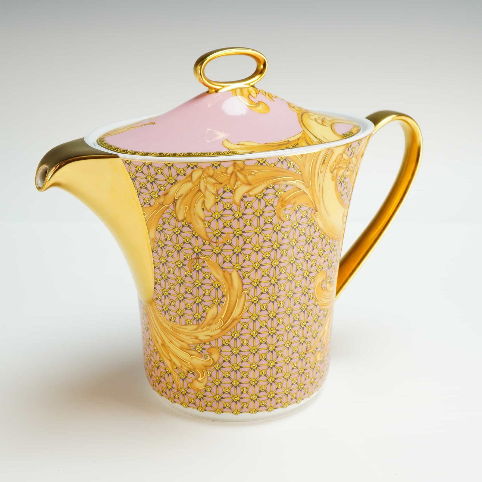 Versace Rosenthal Porcelain Lidded Teapot, Les Reves Byzantins (1 of 4)