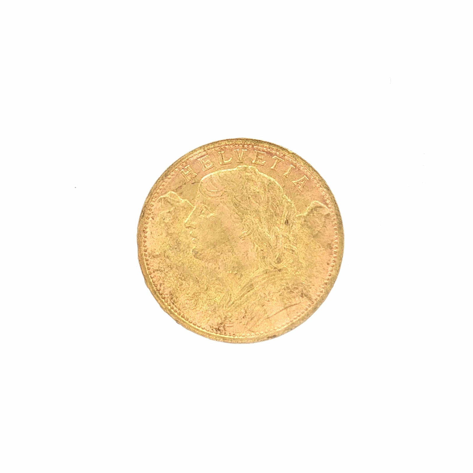 1935 Switzerland 20 Francs Vreneli Gold Coin (1 of 3)
