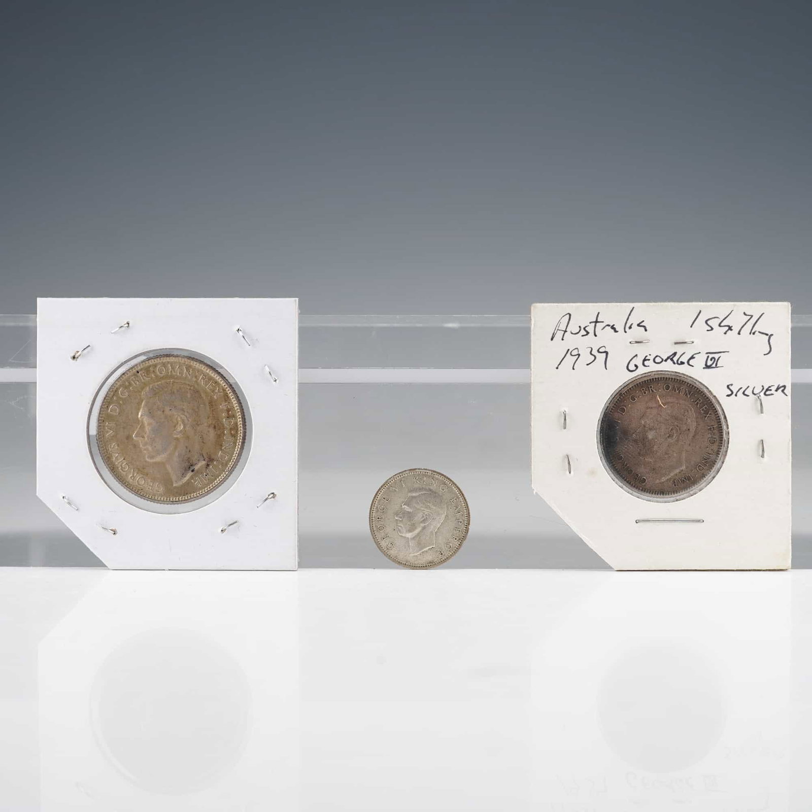 3 Mid-20th Century Commonwealth Silver Coins (1 of 4)