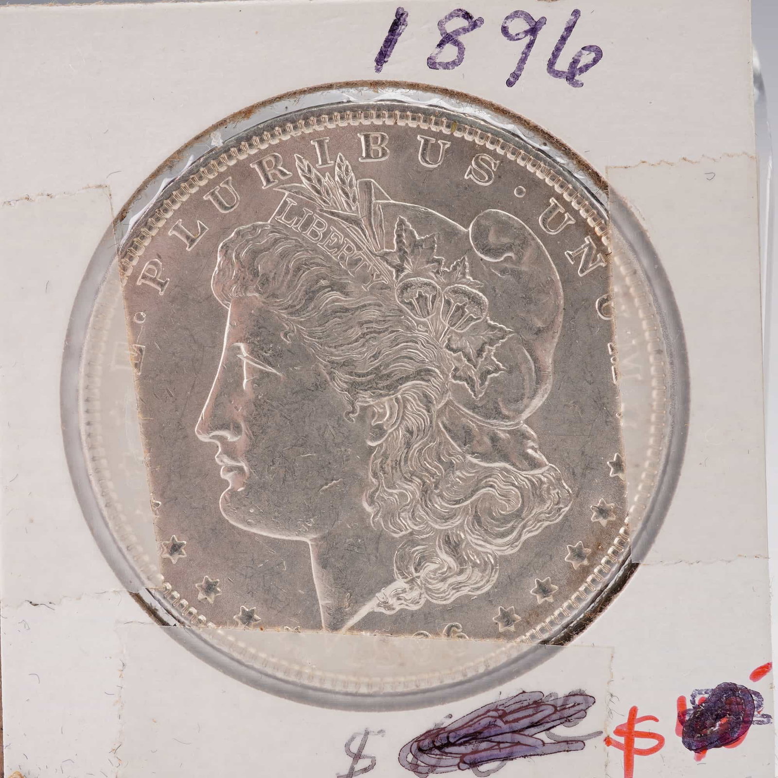 1896 Morgan Silver Dollar (1 of 2)