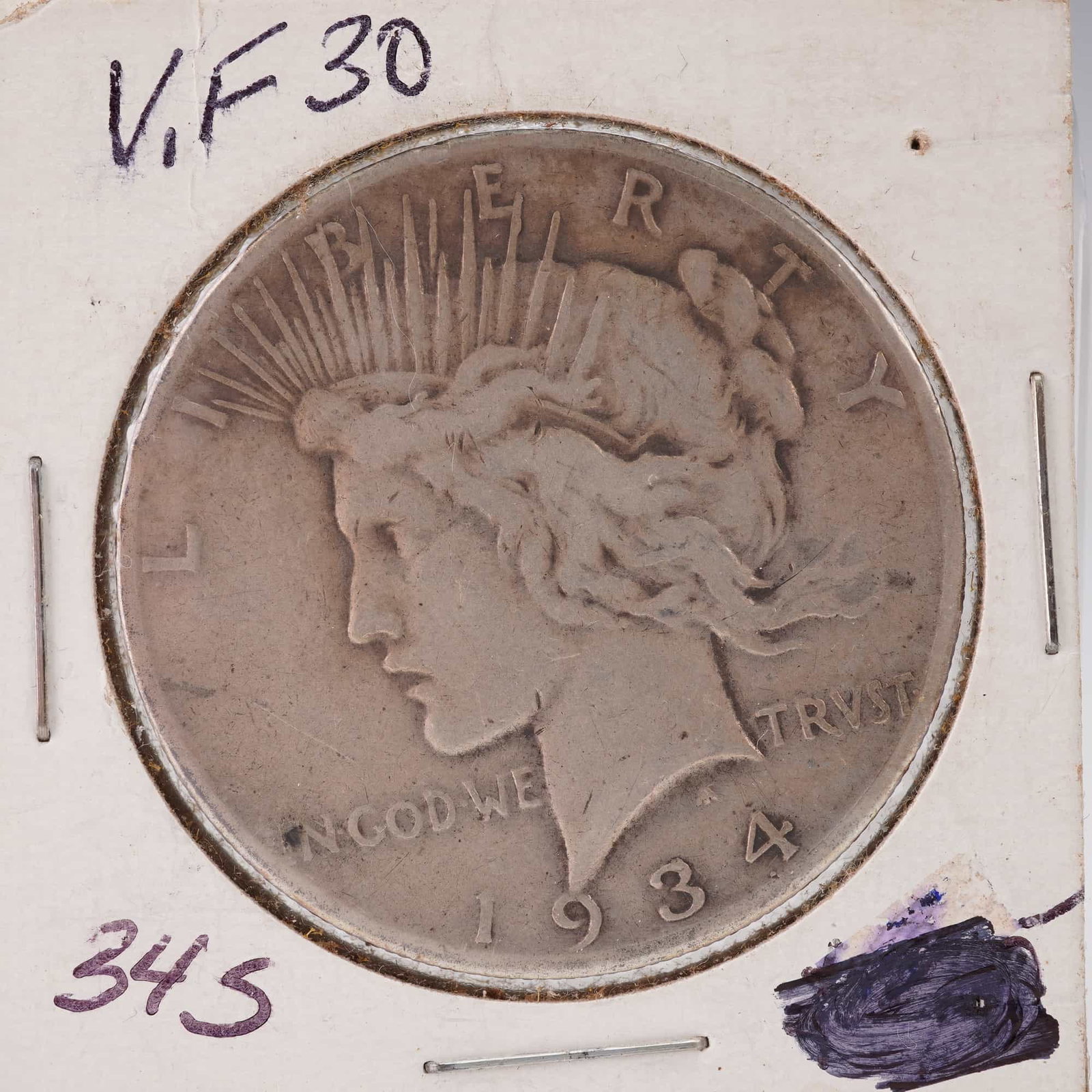 1934 Peace Silver Dollar (1 of 2)