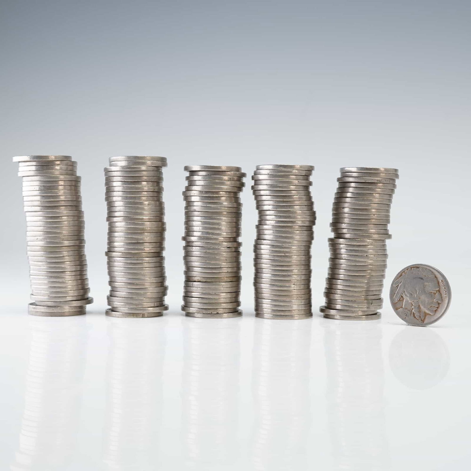 1920s and 1930s Assorted Buffalo Indian Head Nickels (1 of 4)