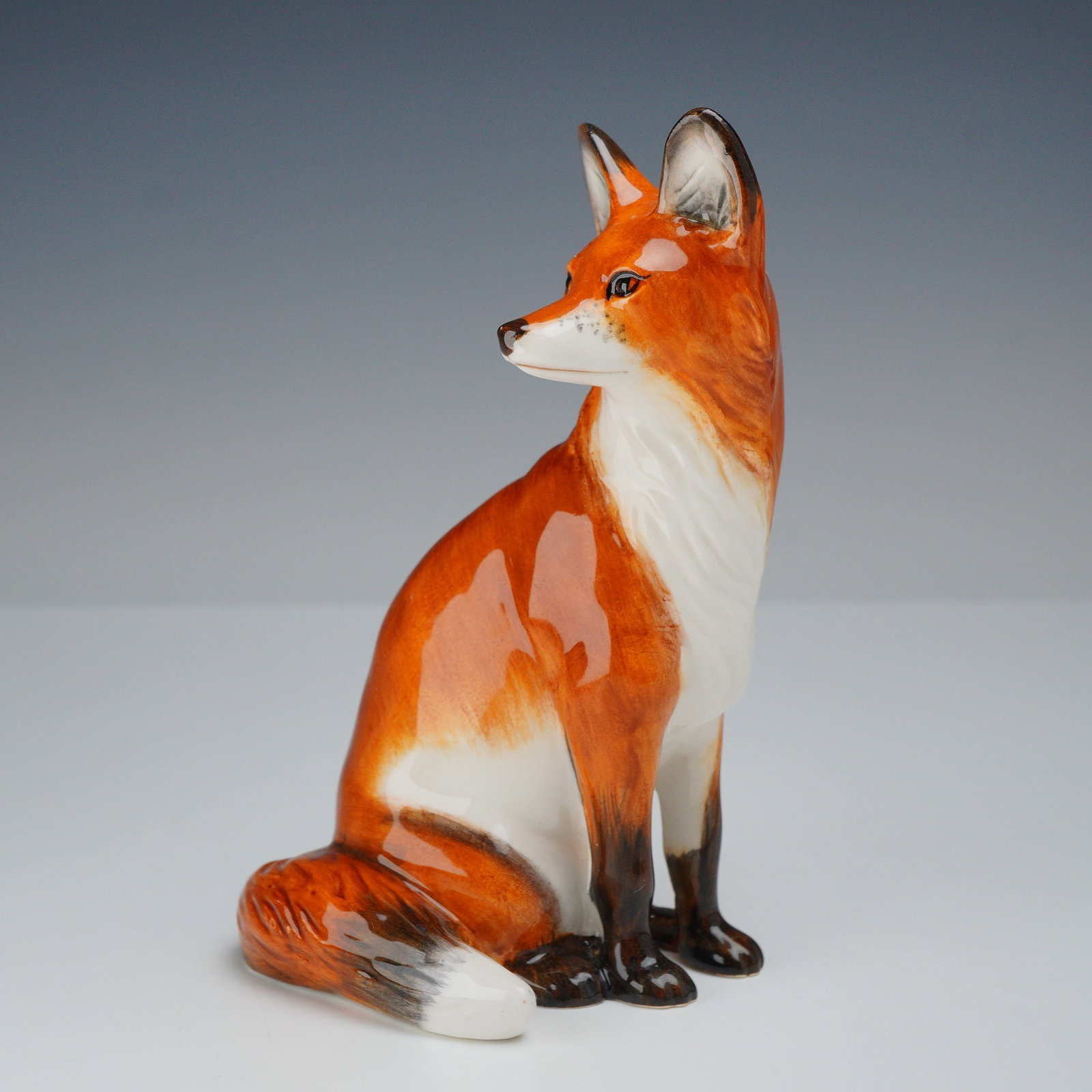 John Beswick Porcelain Figurine, Seated Fox (1 of 3)