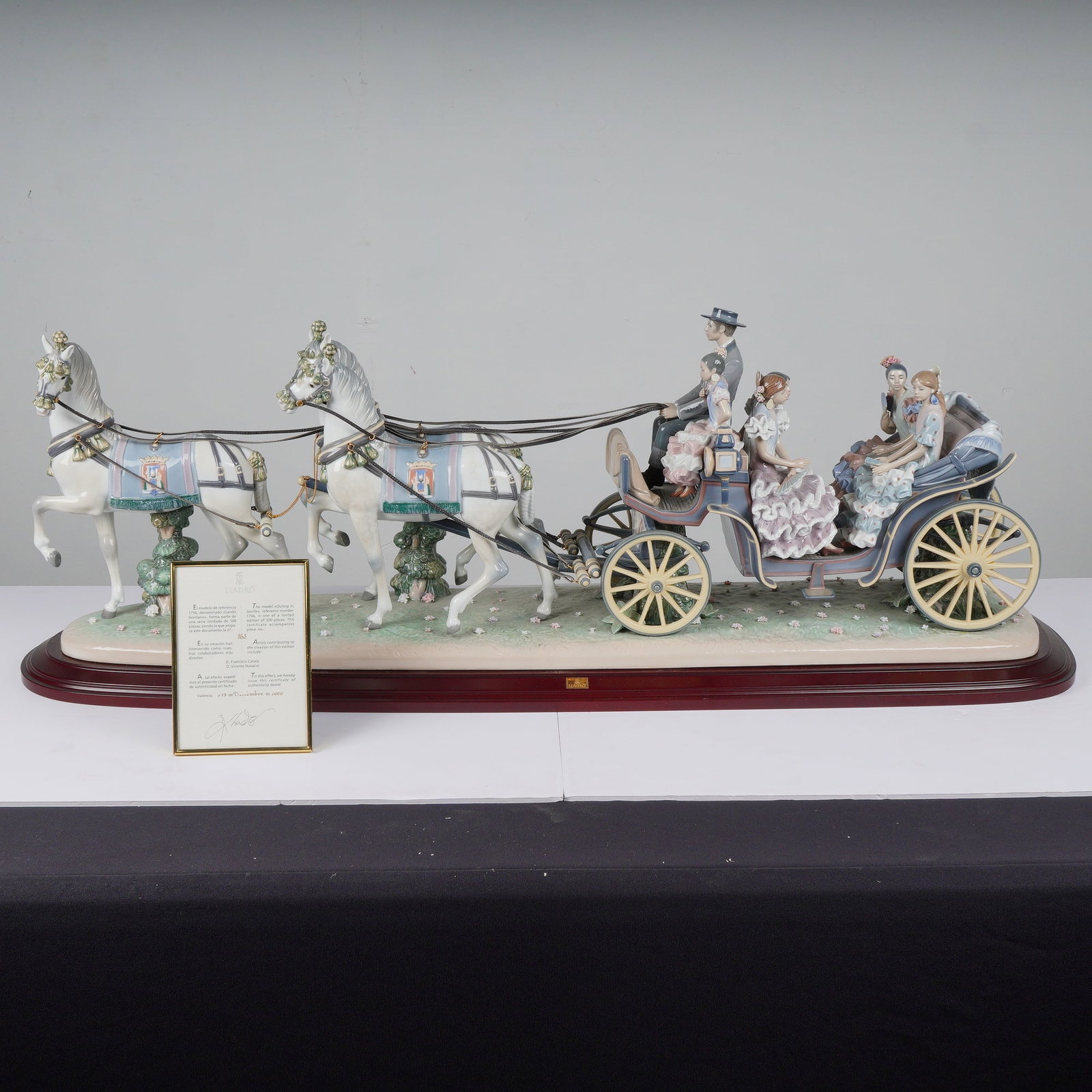 Lladro Porcelain Sculpture, Outing in Seville 1001756 (1 of 7)