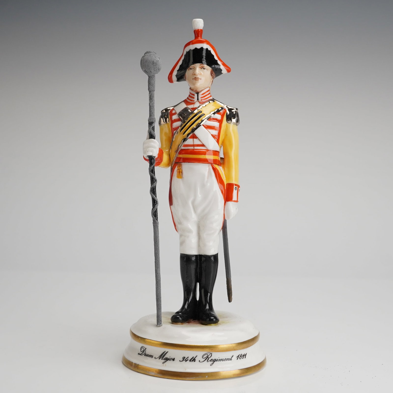 Michael Sutty Figurine Drum Major 34th Regiment 1811 (1 of 3)
