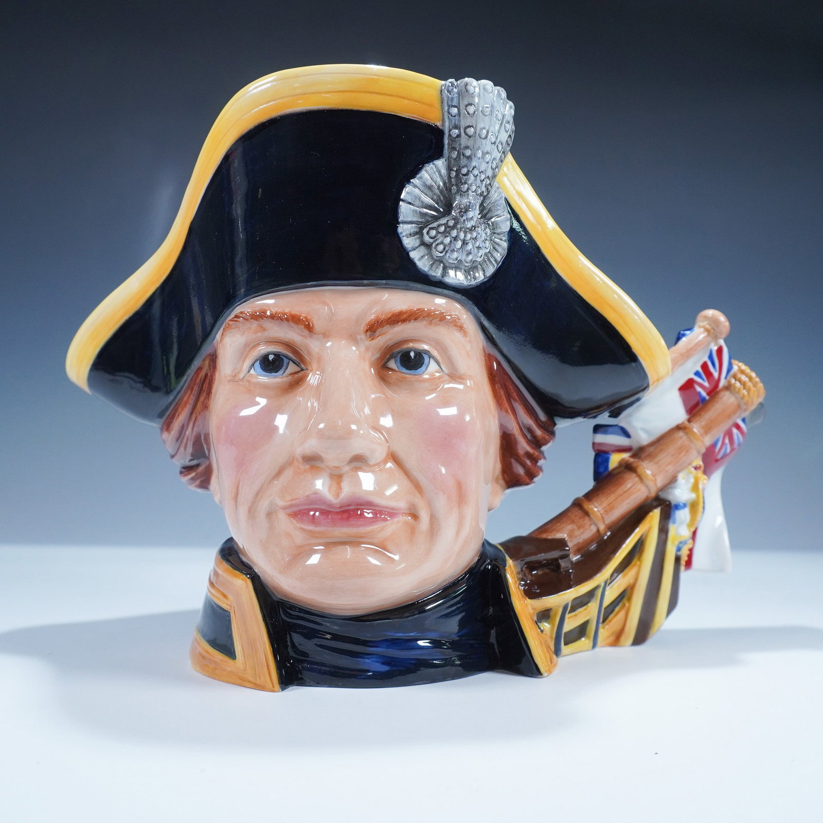 Royal Doulton Large Sample Character Jug, Lord Horatio Nelson D7236 (1 of 4)