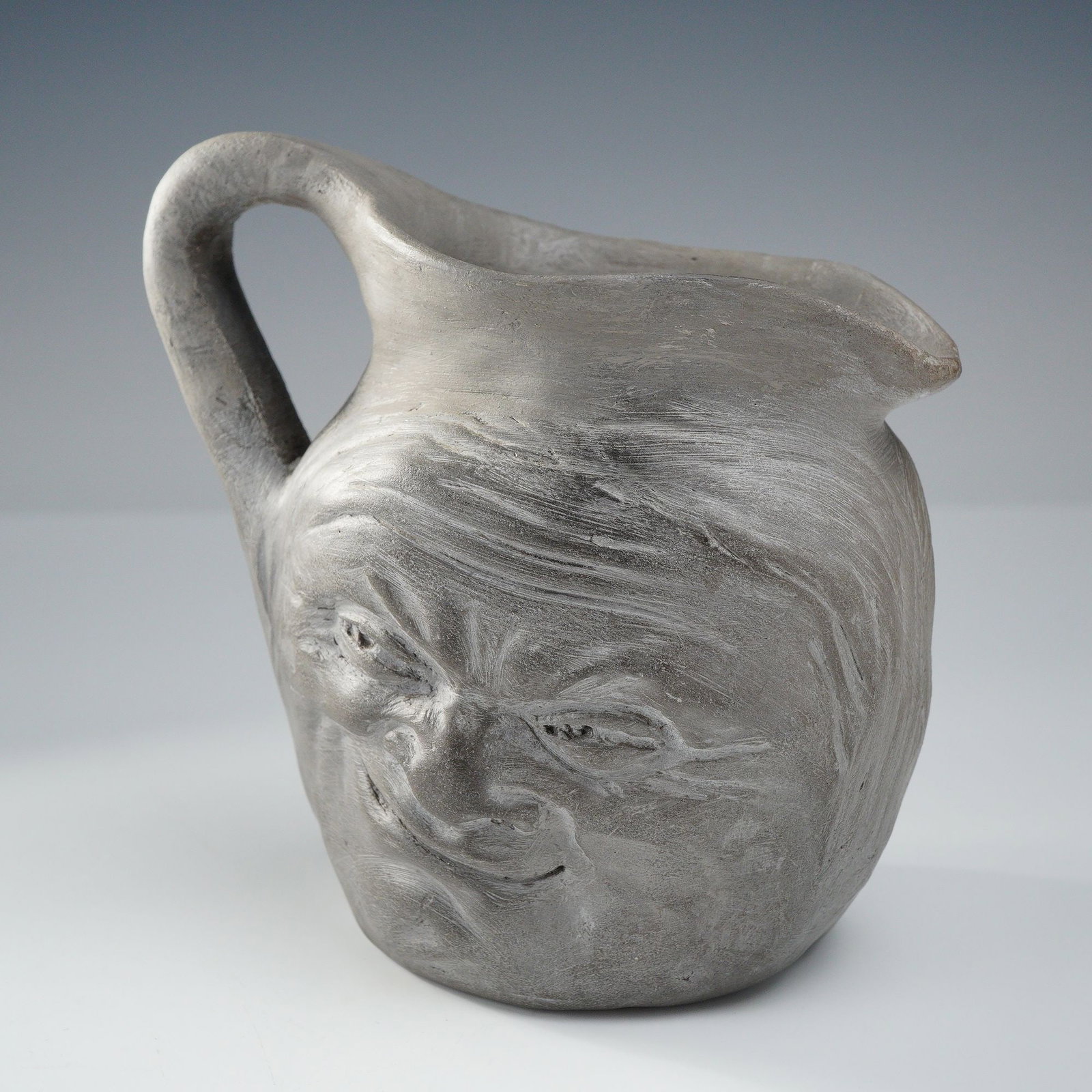 Robert Wallace Martin for Martin Brothers Pottery Double-Sided Stoneware Face Jug, 1892 (1 of 3)