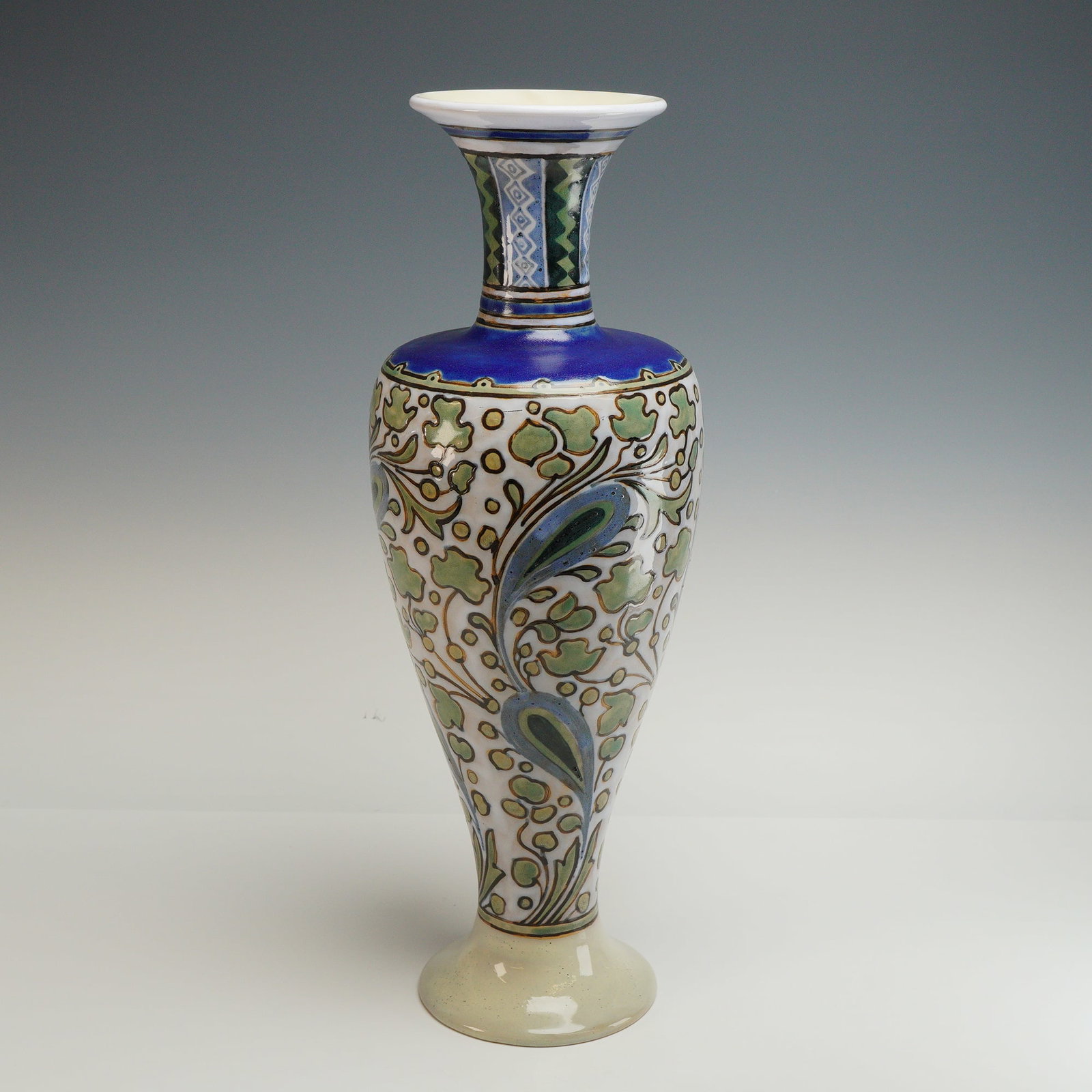 Royal Doulton by Mark V. Marshall Stoneware Vase (1 of 3)
