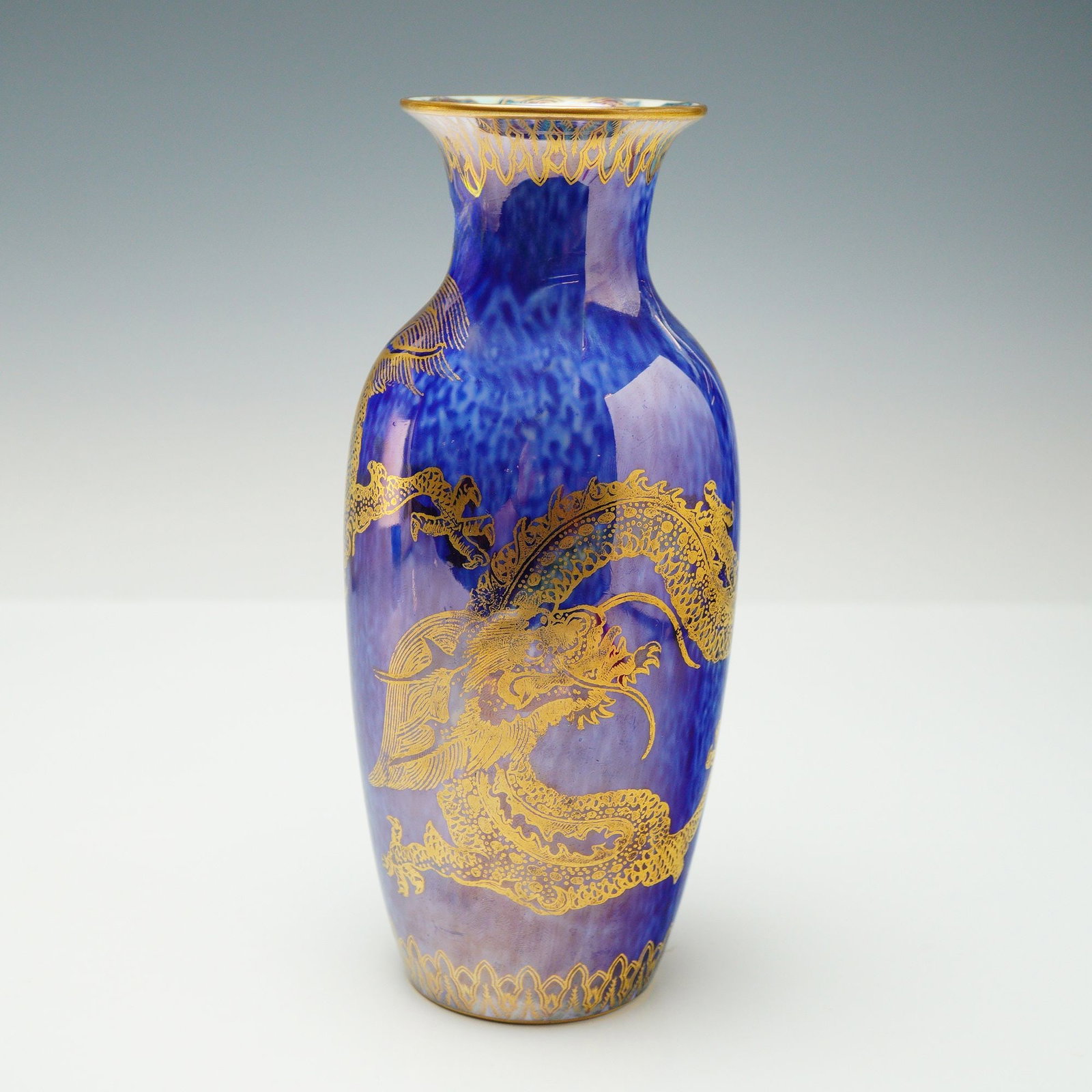 Wedgwood Fairyland Lustre Vase, Celestial Dragon (1 of 3)