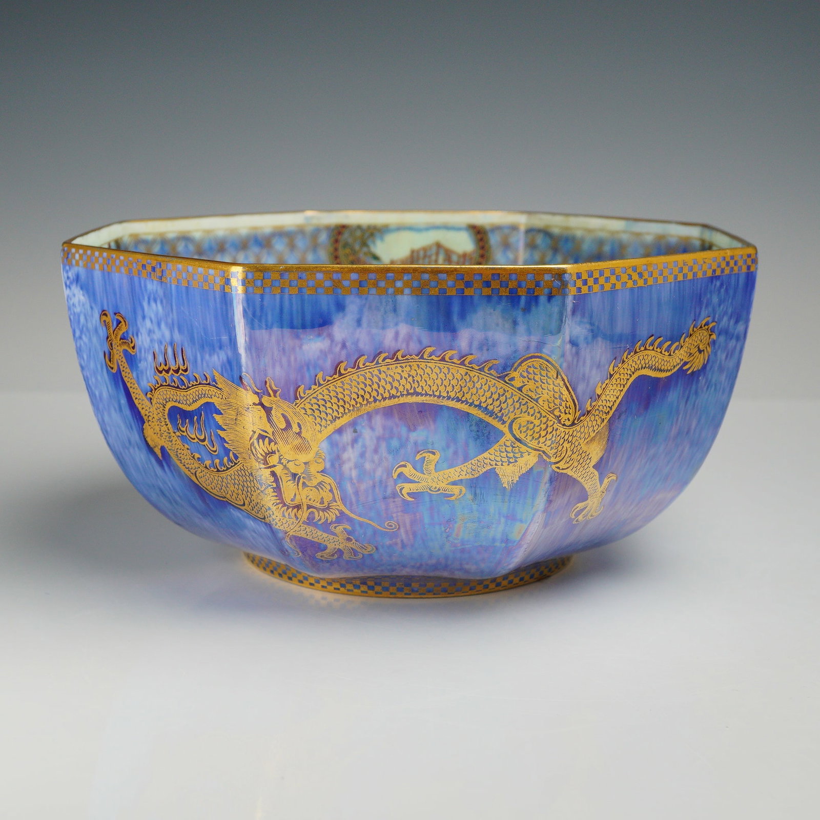 Wedgwood Dragon Lustre Octagonal Large Bowl (1 of 4)