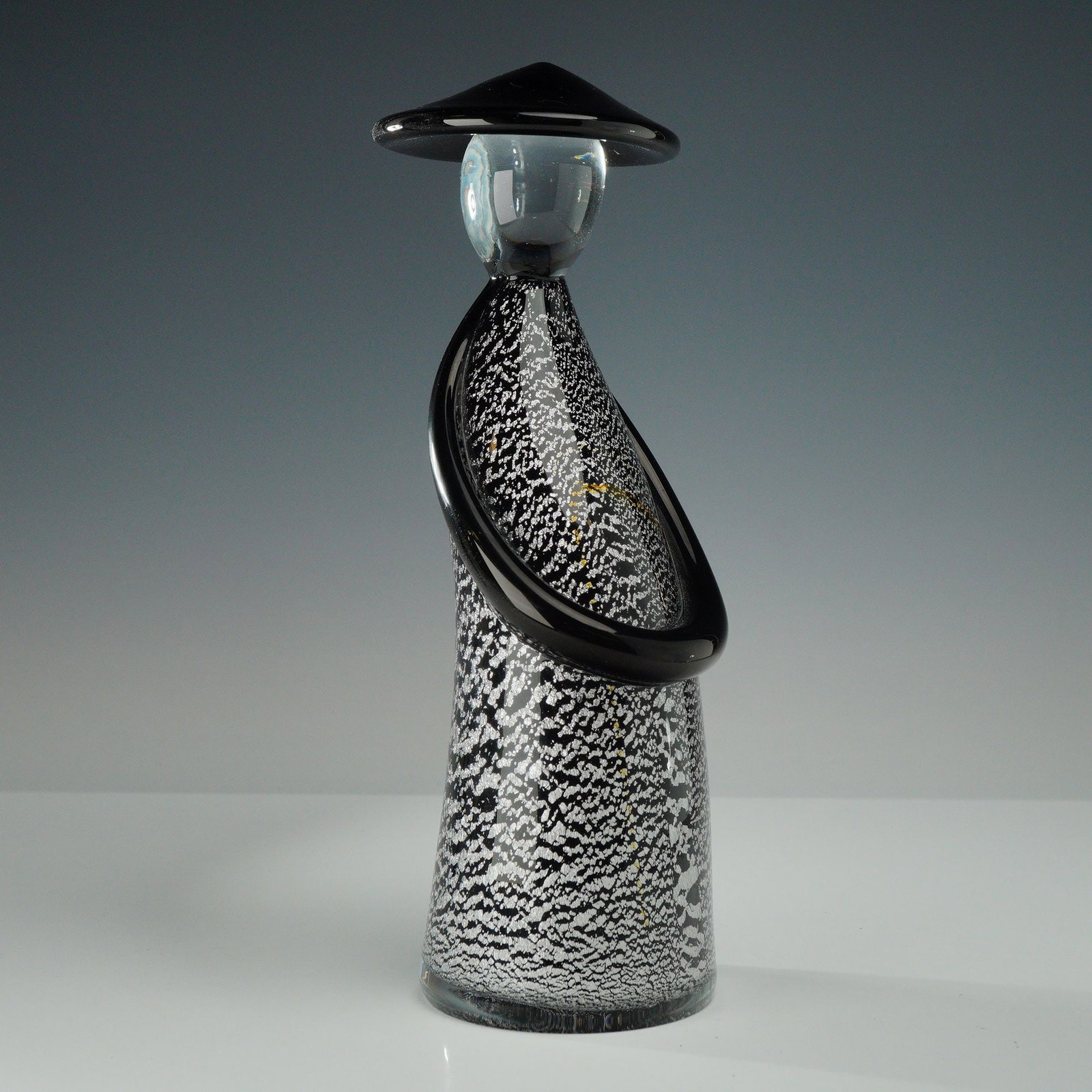 Chinese Stylized Art Glass Figurine (1 of 3)